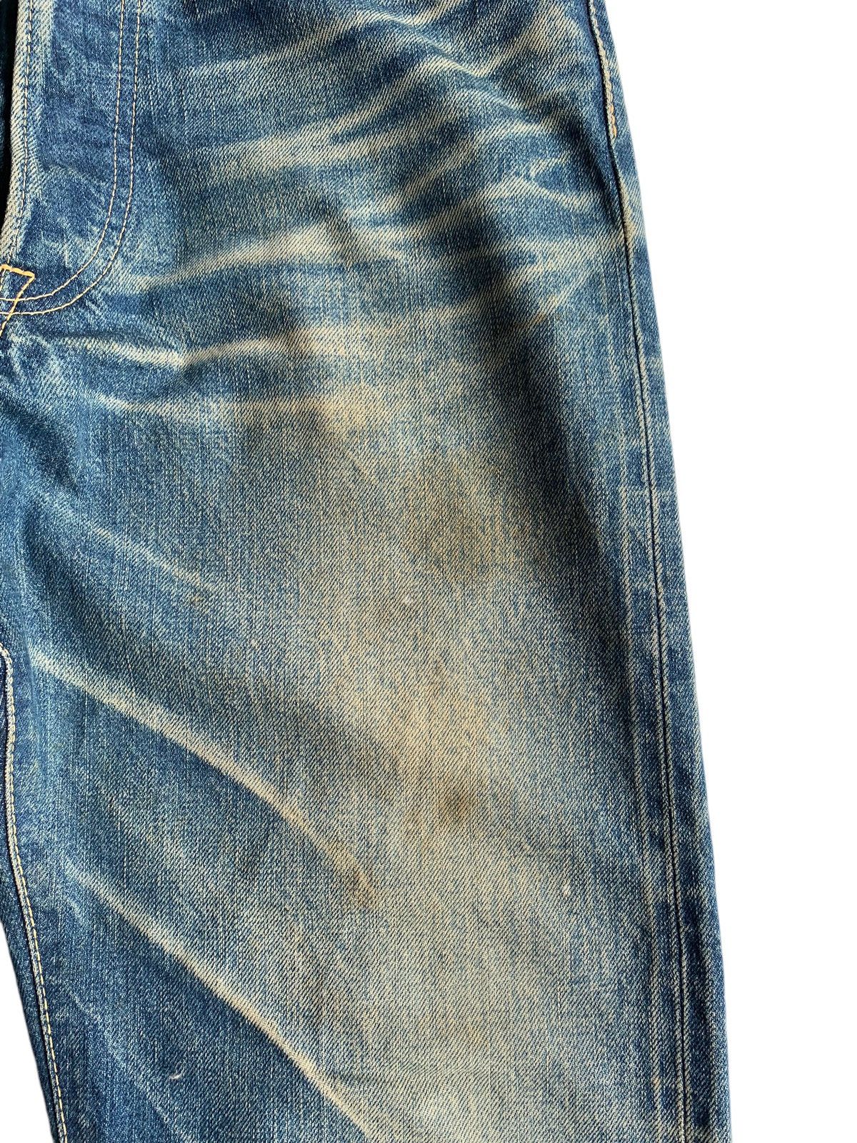 Kapital Vintage Eight-G Japanese Mudwash Selvedge Distressed Denim Size US 32 / EU 48 - 18 Thumbnail
