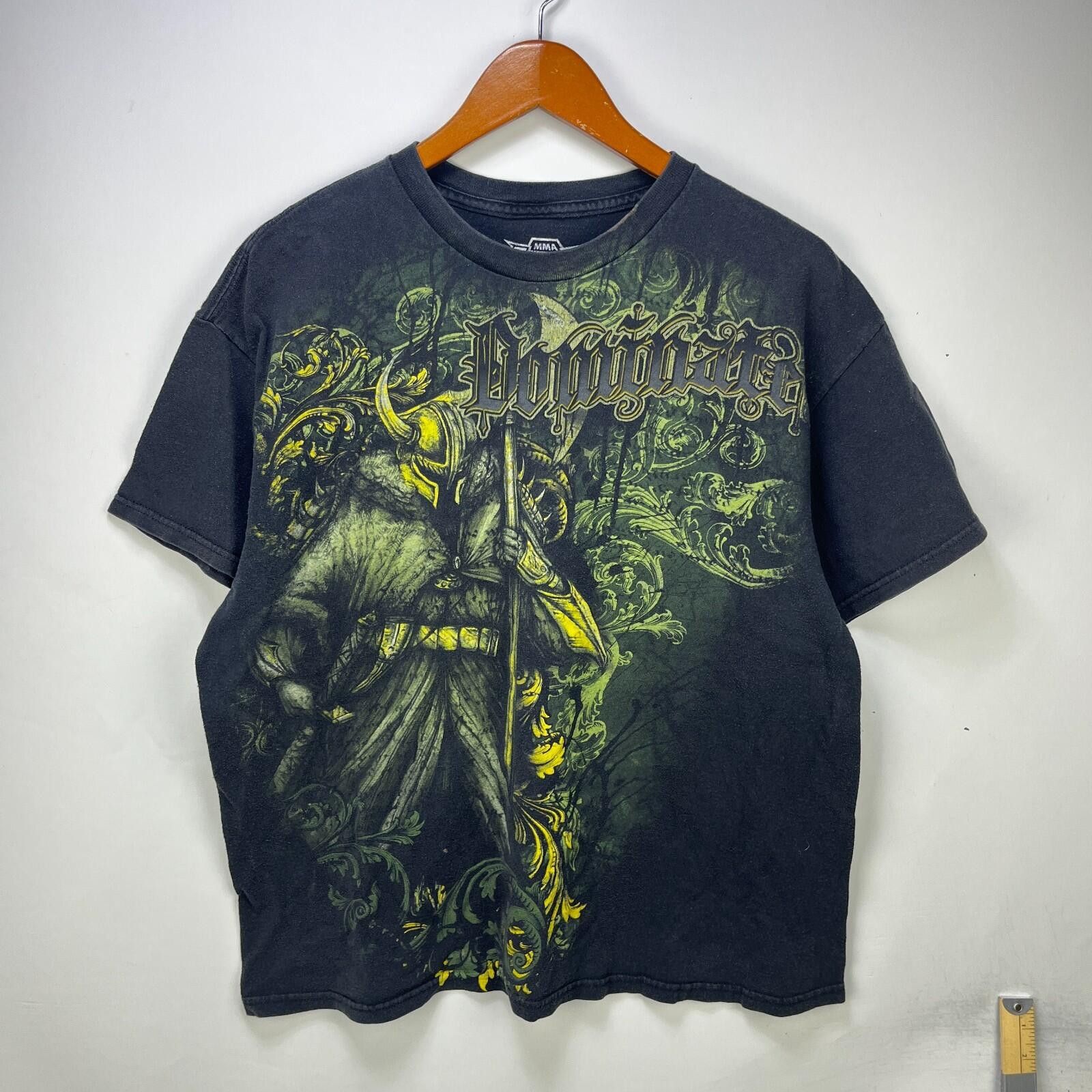 Other Vintage MMA Elite Dominate Viking Graphic T Shirt XL Size US XL / EU 56 / 4 - 1 Thumbnail