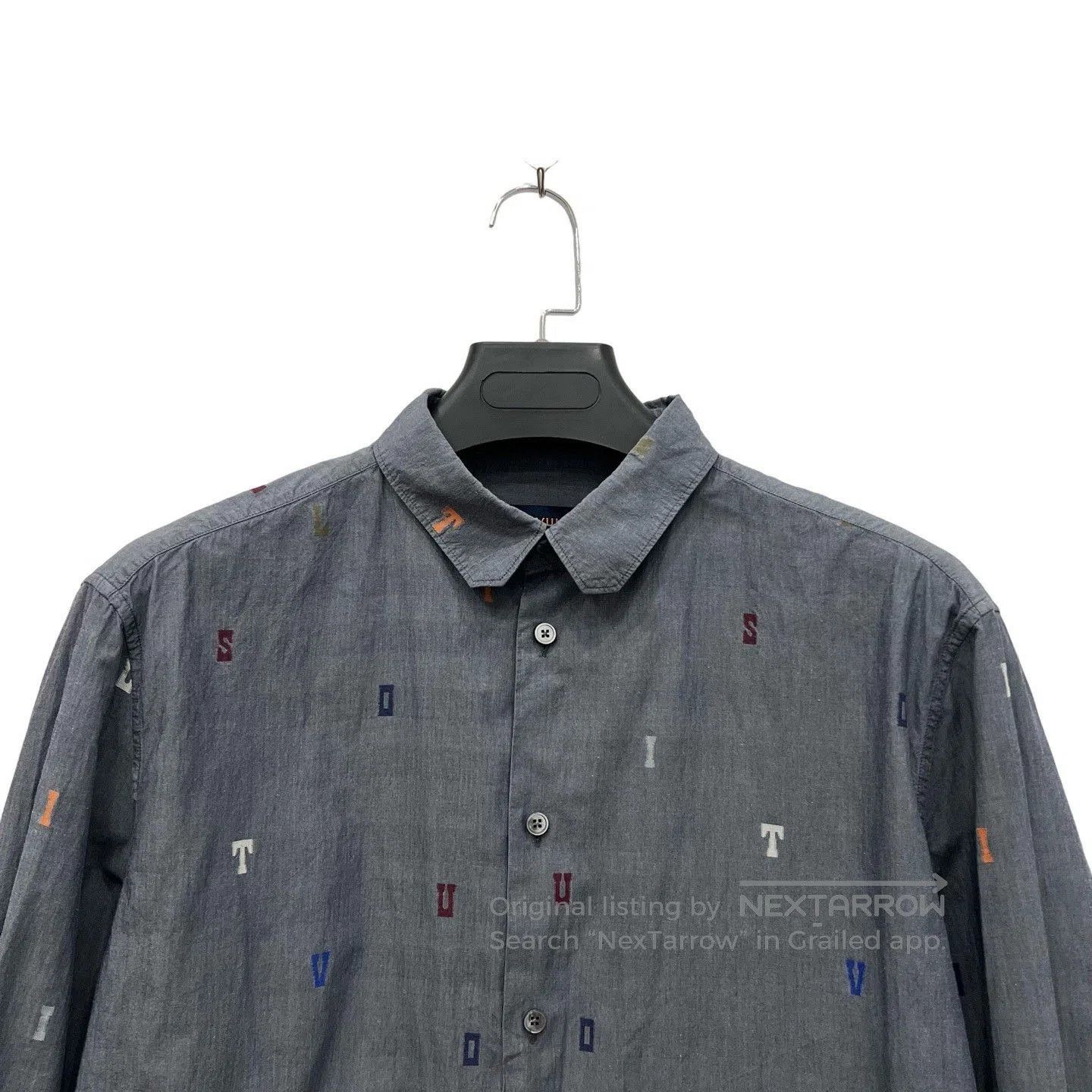 Louis Vuitton Louis Vuitton Gray Monogram Shirt. Size US XL / EU 56 / 4 - 2 Thumbnail
