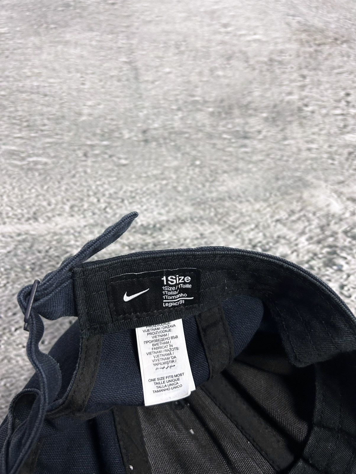 Nike Nike Cap Vintage black Size ONE SIZE - 4 Thumbnail