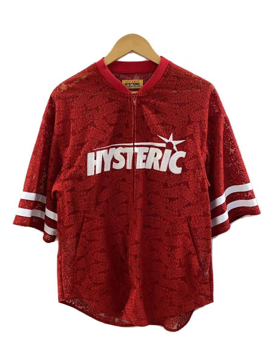 Hysteric Glamour Hysteric Glm Flame Logo Jcqrd Zip Up Poly Shirt Red Size US S / EU 44-46 / 1 - 1 Thumbnail