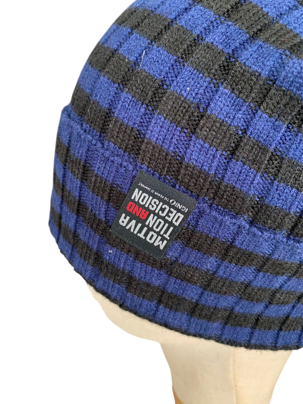 Japanese Brand × Kapital × Vintage Stripe Streetwear Winter Sessions Beanie Hats Size ONE SIZE - 8 Thumbnail