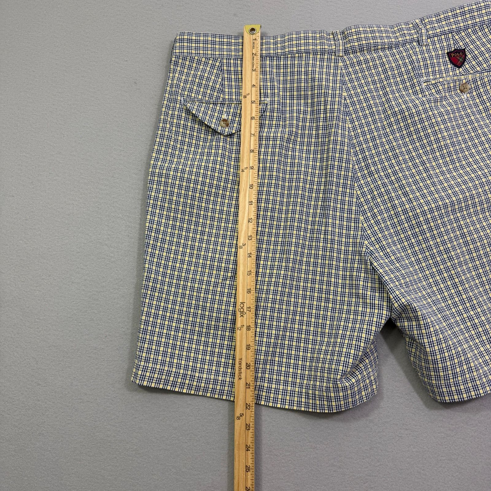 Polo Ralph Lauren Vintage Polo Golf Ralph Lauren Shorts 40 Plaid 7" Inseam 90s Size US 40 / EU 56 - 9 Thumbnail