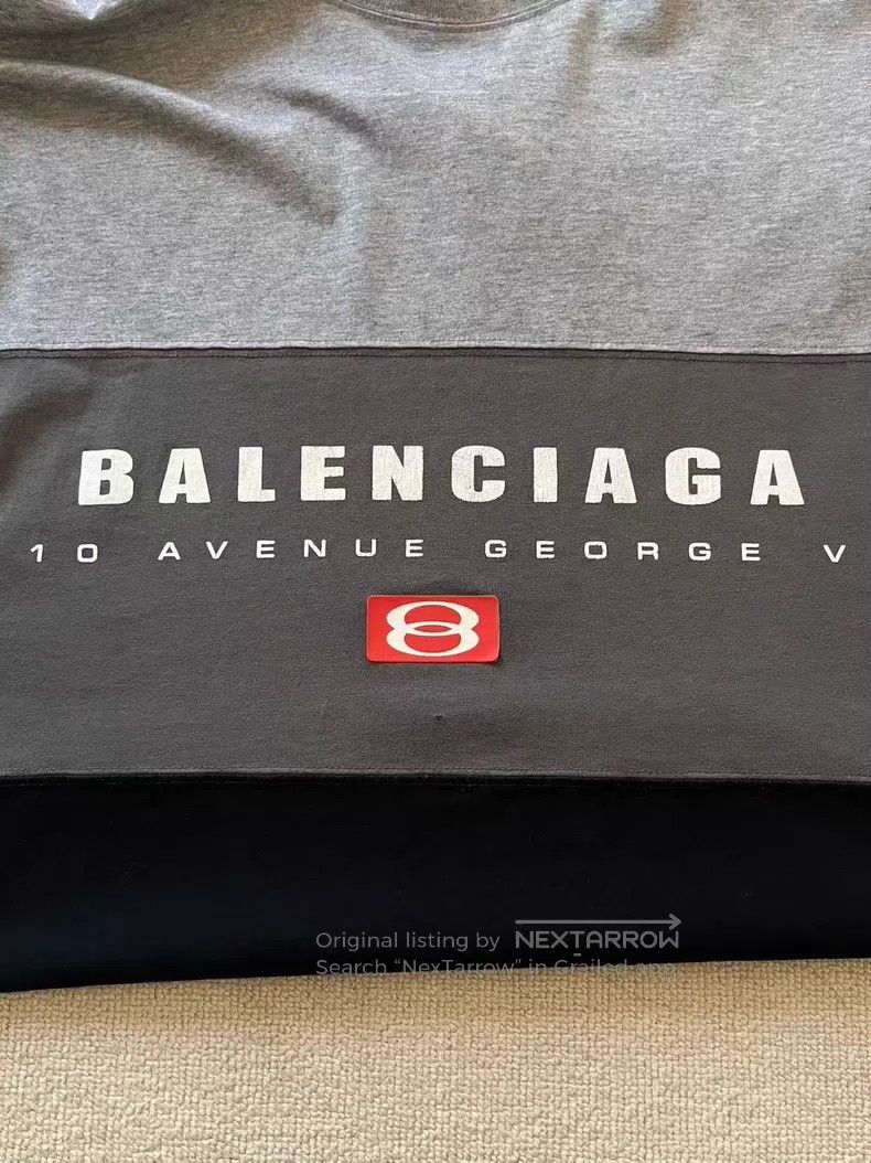 Balenciaga Balenciaga Logo Letter Print Round Neck Short Sleeve T-Shi Size US XXS / EU 40 - 3 Thumbnail