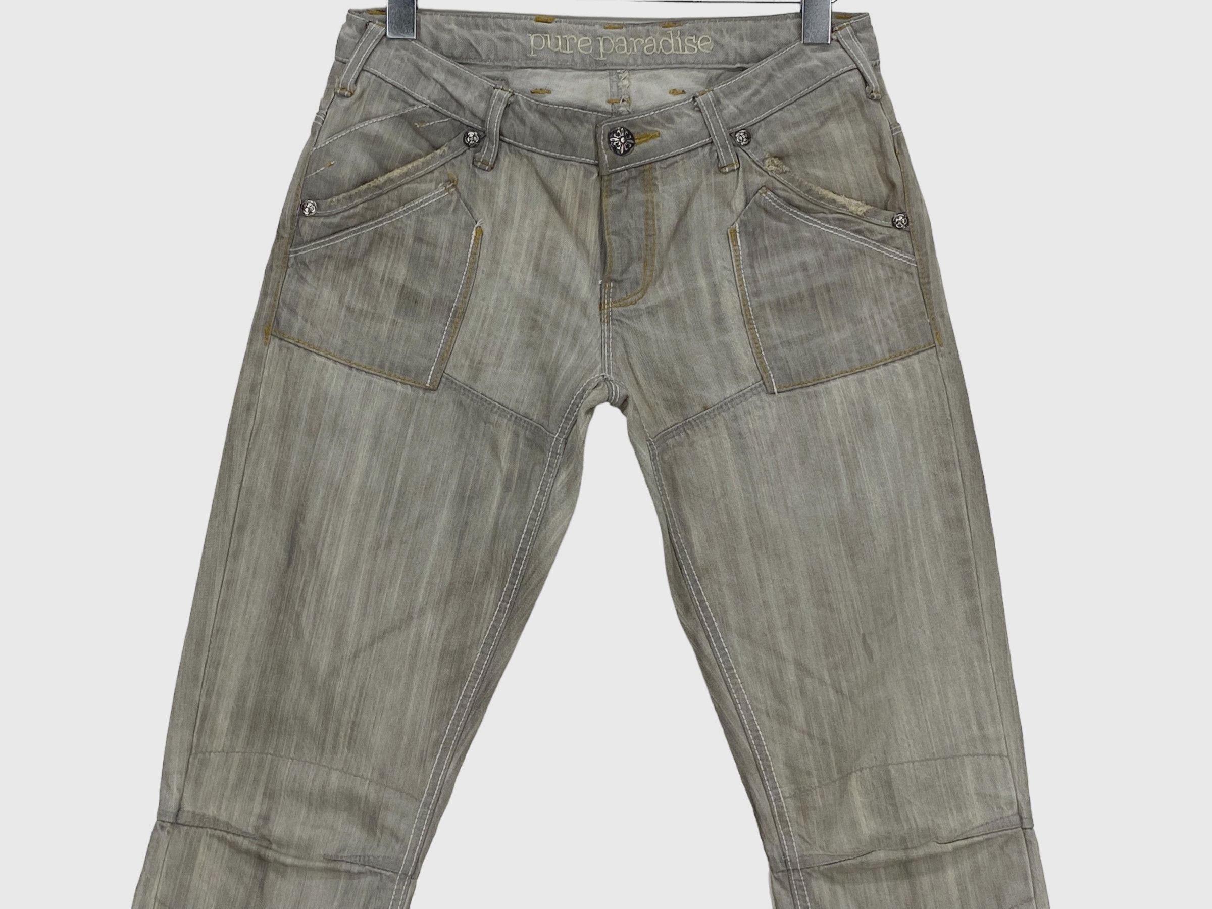 Japanese Brand Japanese Brand × Pure Paradise Baker Pocket Pants Size US 27 - 2 Thumbnail