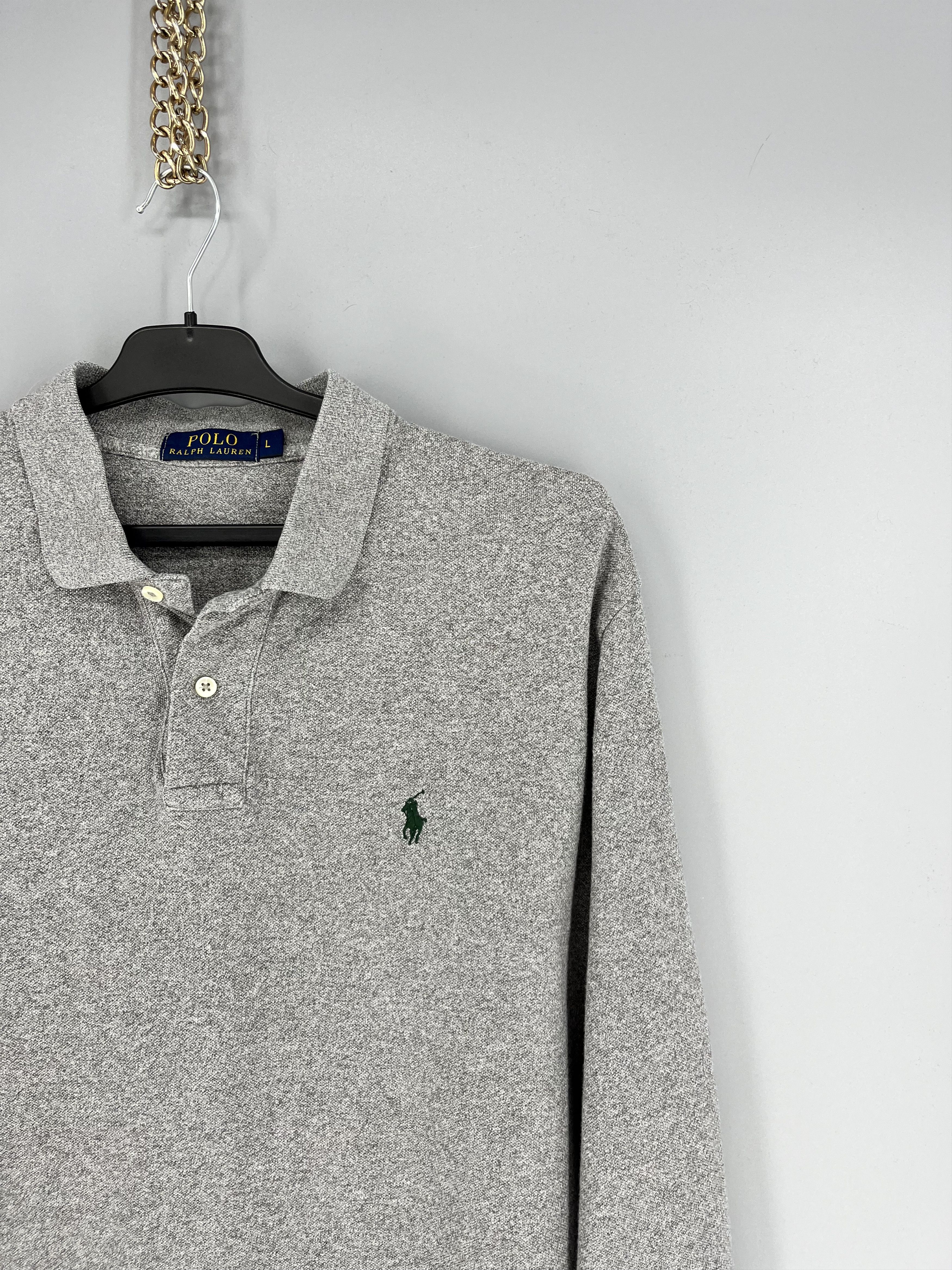 Polo Ralph Lauren Vintage Polo Ralph Lauren Pony Long Sleeve TShirt Size L Y2K Size US L / EU 52-54 / 3 - 4 Thumbnail