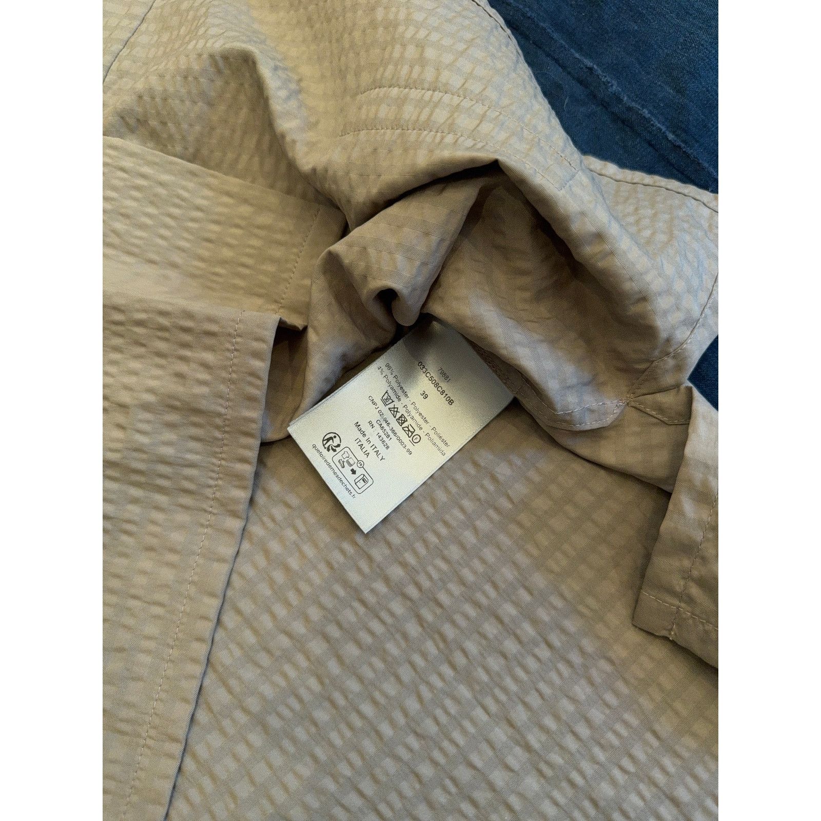 Dior Dior X Parley Beach Capsule 'Seersucker' shirt - M - 39 Size US M / EU 48-50 / 2 - 7 Thumbnail
