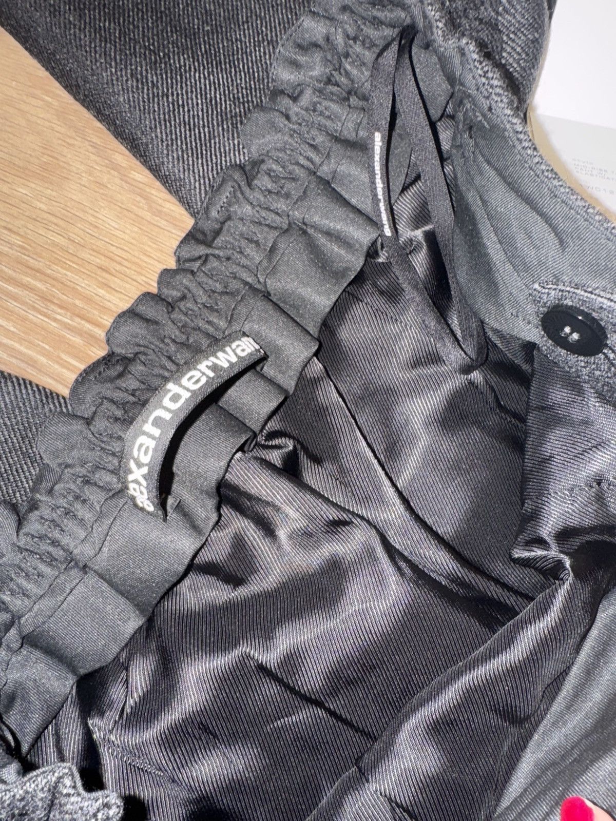 Alexander Wang Alexander Wang Mid Rise Tailored Pant w Elasticated WB Size 27" / US 4 / IT 40 - 5 Thumbnail