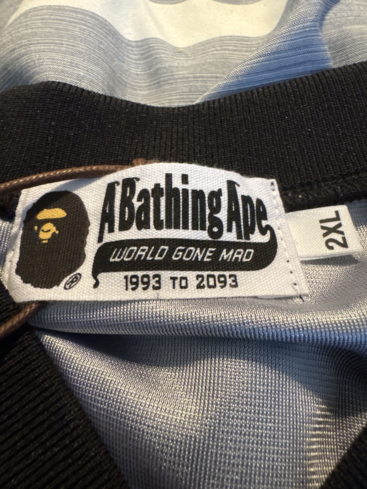 Bape GOAT Exclusive BAPE Football Jersey Size US XXL / EU 58 / 5 - 4 Thumbnail