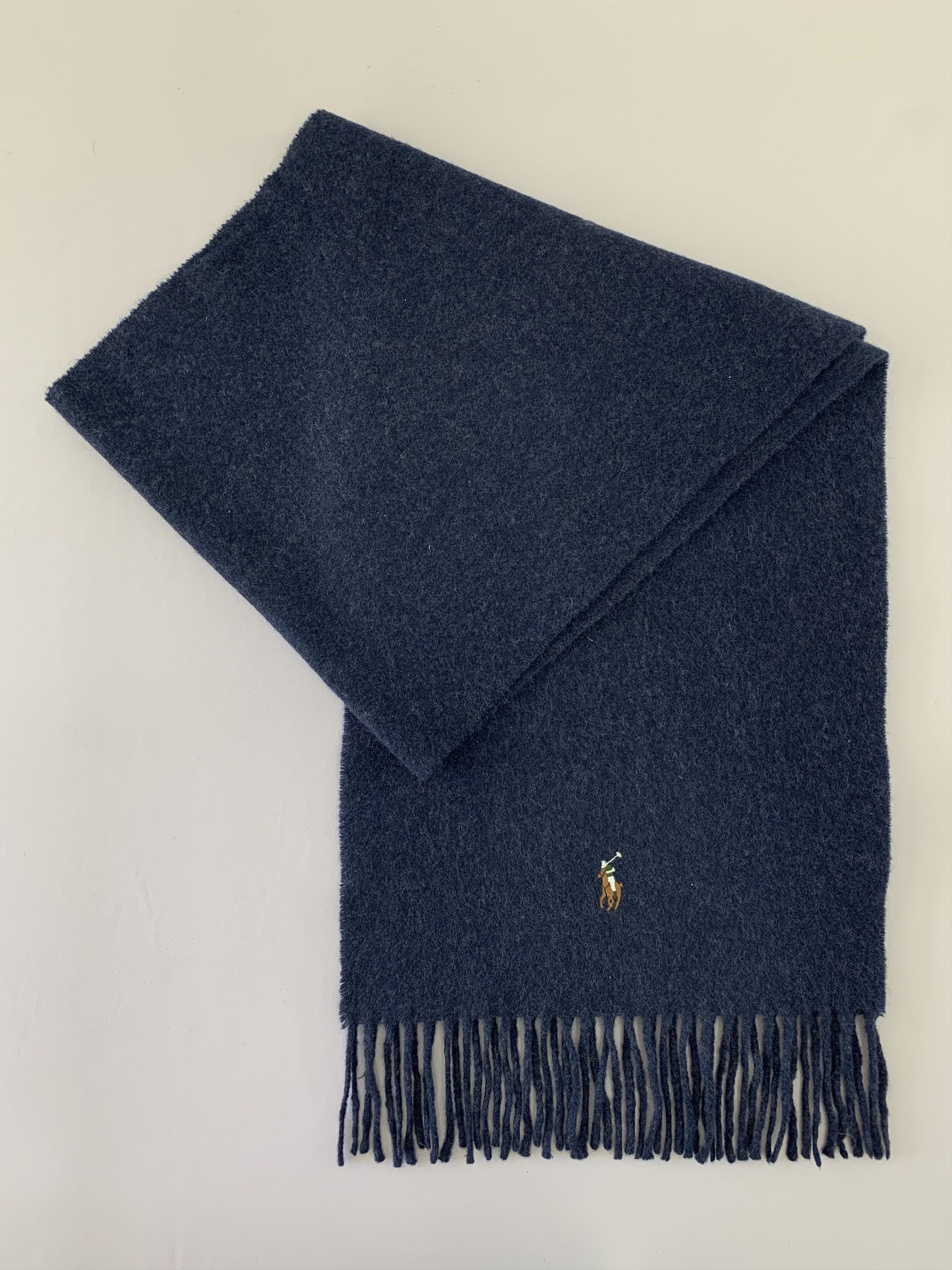 Polo Ralph Lauren Polo Ralph Lauren Scarf Wool Muffler Neck Wrap BL4115 Size ONE SIZE - 2 Thumbnail