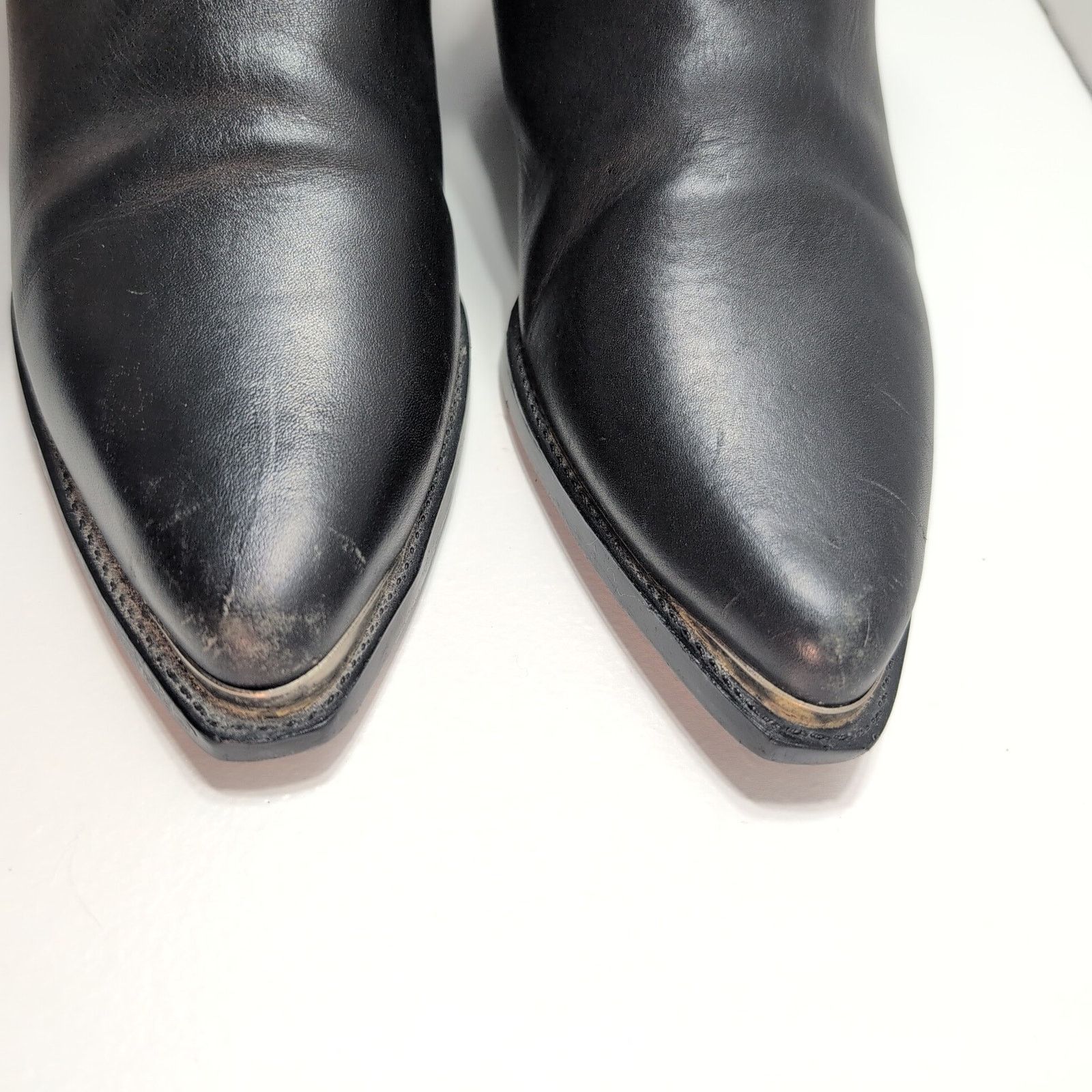 Other 80's Glam Rock and Roll Western Cowgirl Boots Leather Sz 7.5 Size US 7.5 / IT 37.5 - 3 Thumbnail