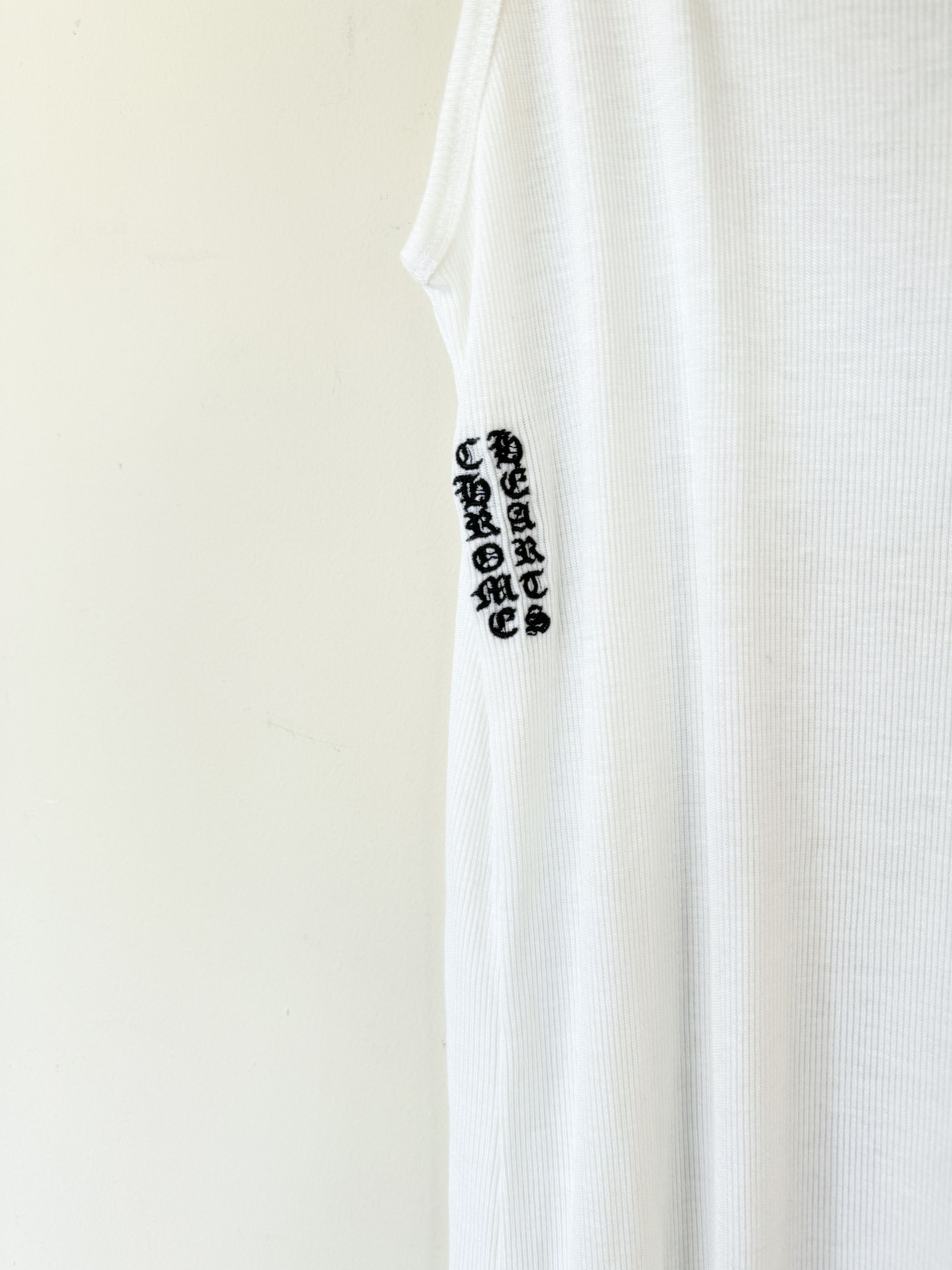 Chrome Hearts Ribbed Long Tank Top Dress