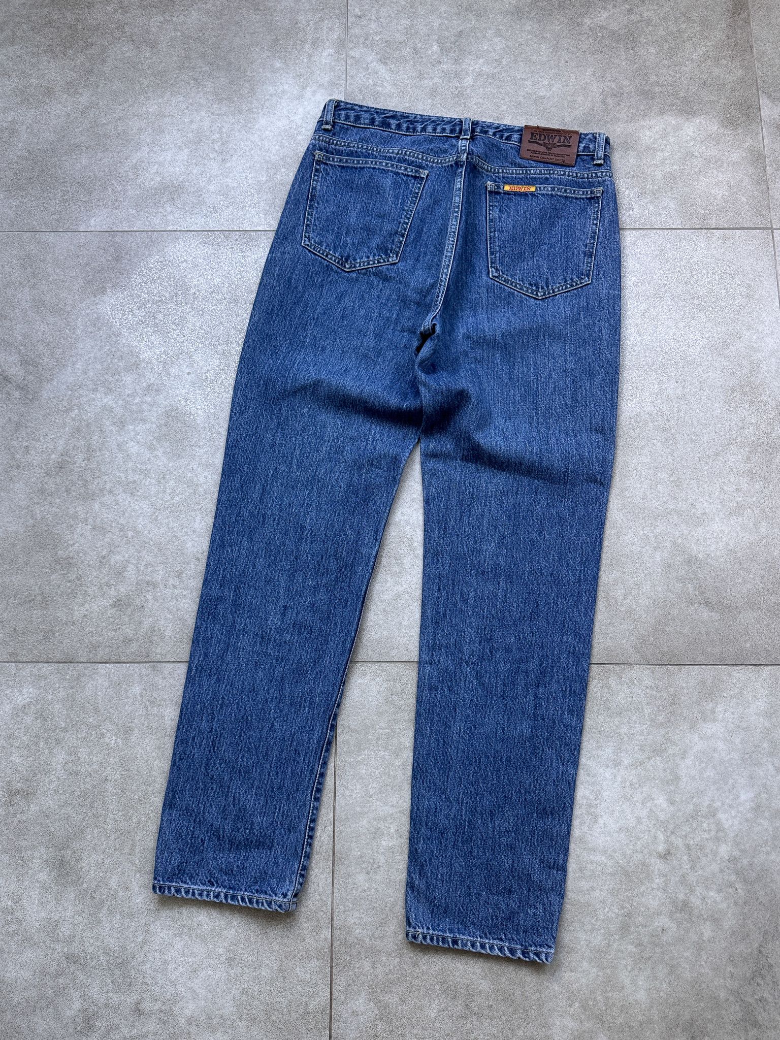 Edwin Vintage Edwin Blue Denim Jeans Size US 34 / EU 50 - 2 Thumbnail