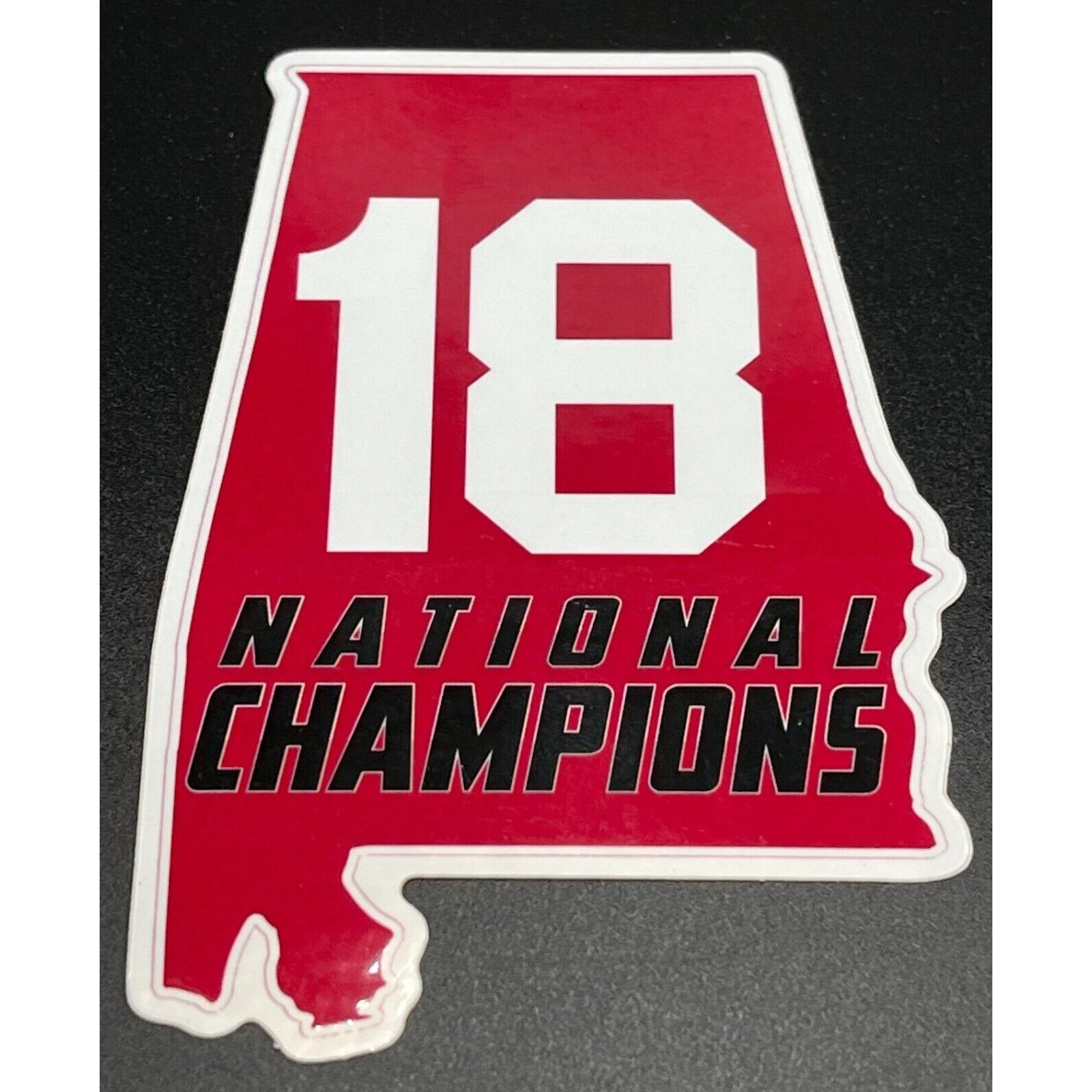Other Alabama Crimson Tide 18 State Outline Sticker National Champ ...