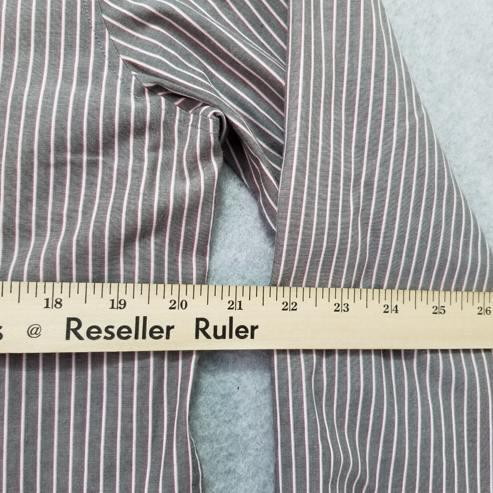 Original Penguin Penguin Shirt Mens Medium Pocket Striped Casual Long Sleeve Size US M / EU 48-50 / 2 - 6 Thumbnail