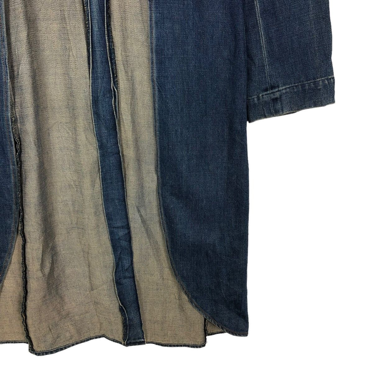 Jean Paul Gaultier 🔥VINTAGE JEAN PAUL GAULTIER LONG DENIM JACKET Size S / US 4 / IT 40 - 6 Thumbnail