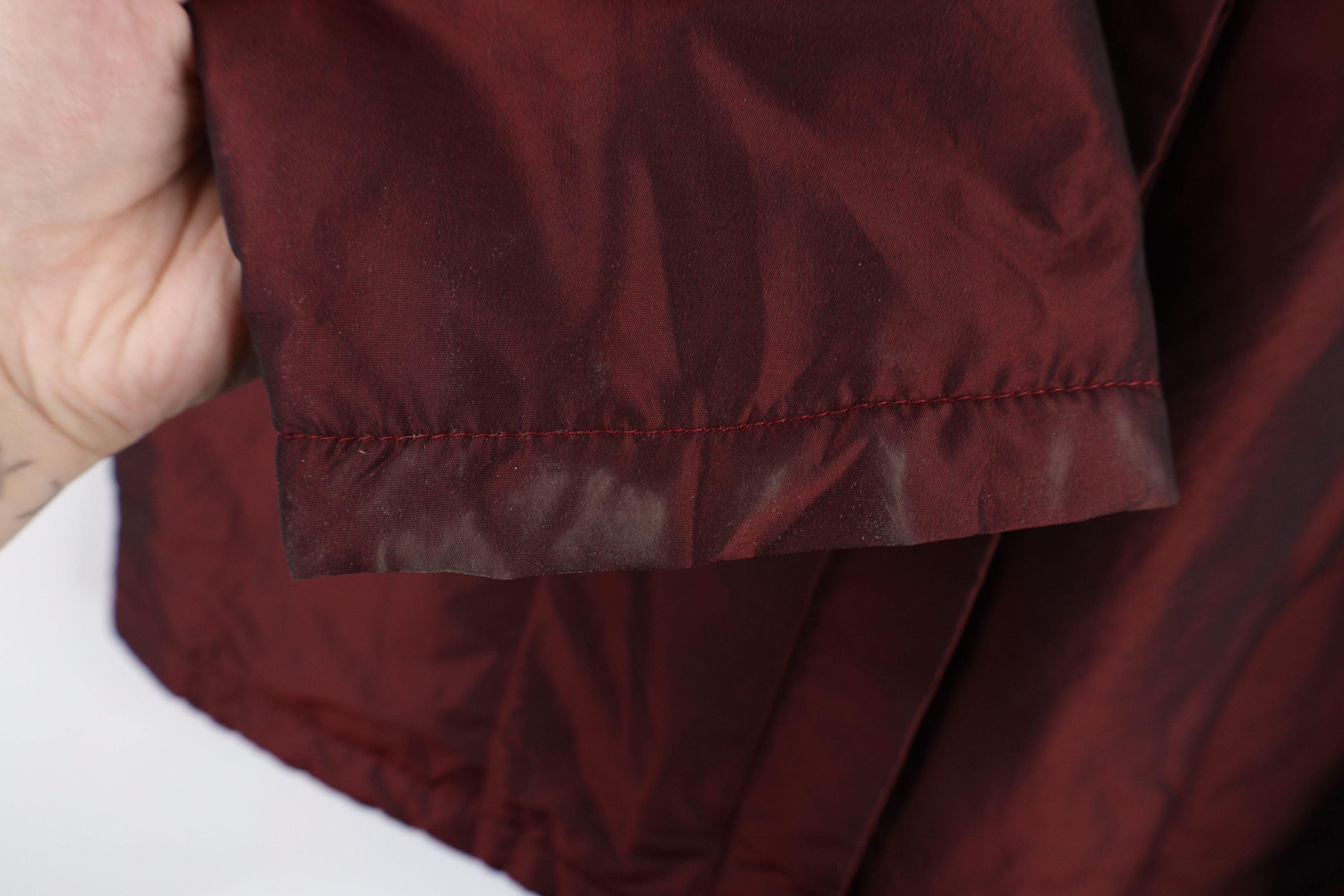 Esprit × Vintage Vintage 90s Esprit Blank Chromatic Full Button Jacket Red Size L / US 10 / IT 46 - 4 Thumbnail
