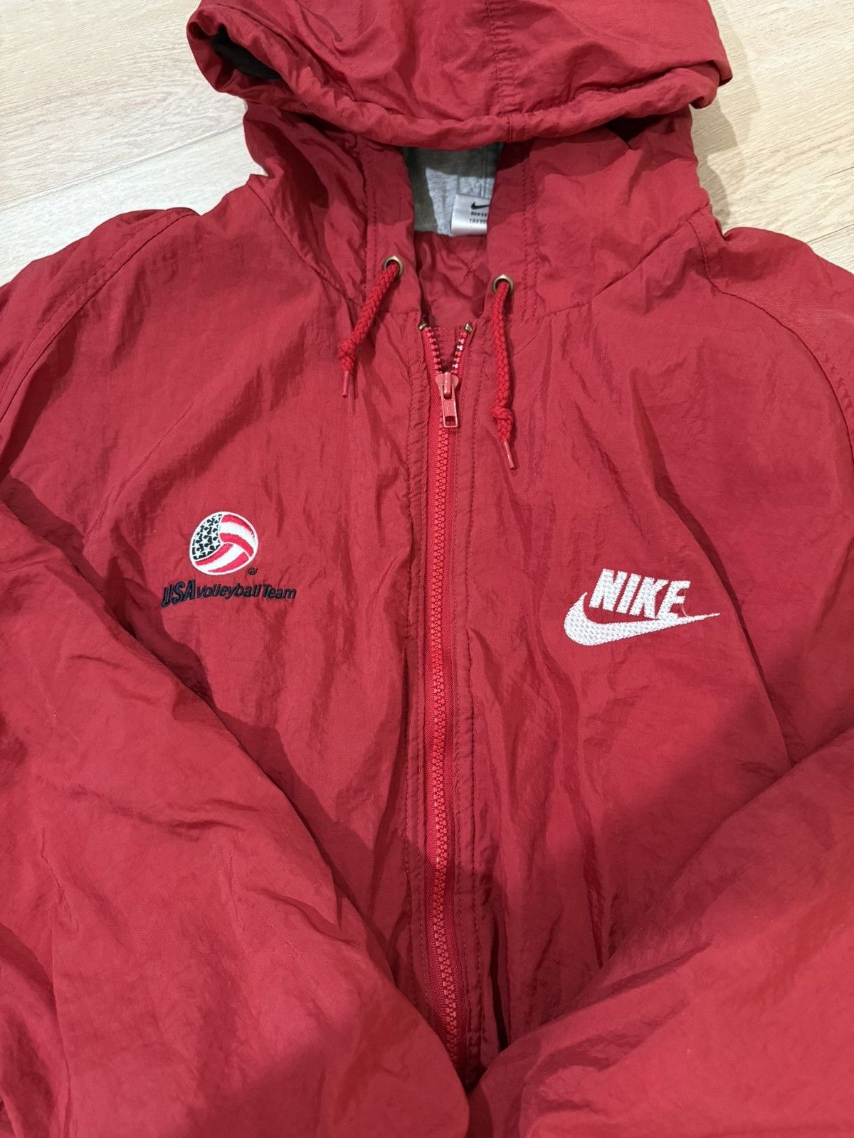 Nike Vintage Team USA Volleyball Jacket Size US XL / EU 56 / 4 - 2 Thumbnail