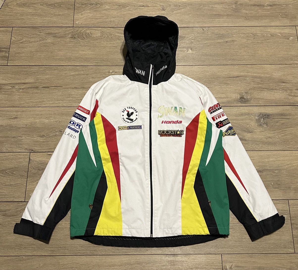 Honda × Vintage Vintage motorcycle jacket swan Honda Size US S / EU 44-46 / 1 - 1 Thumbnail