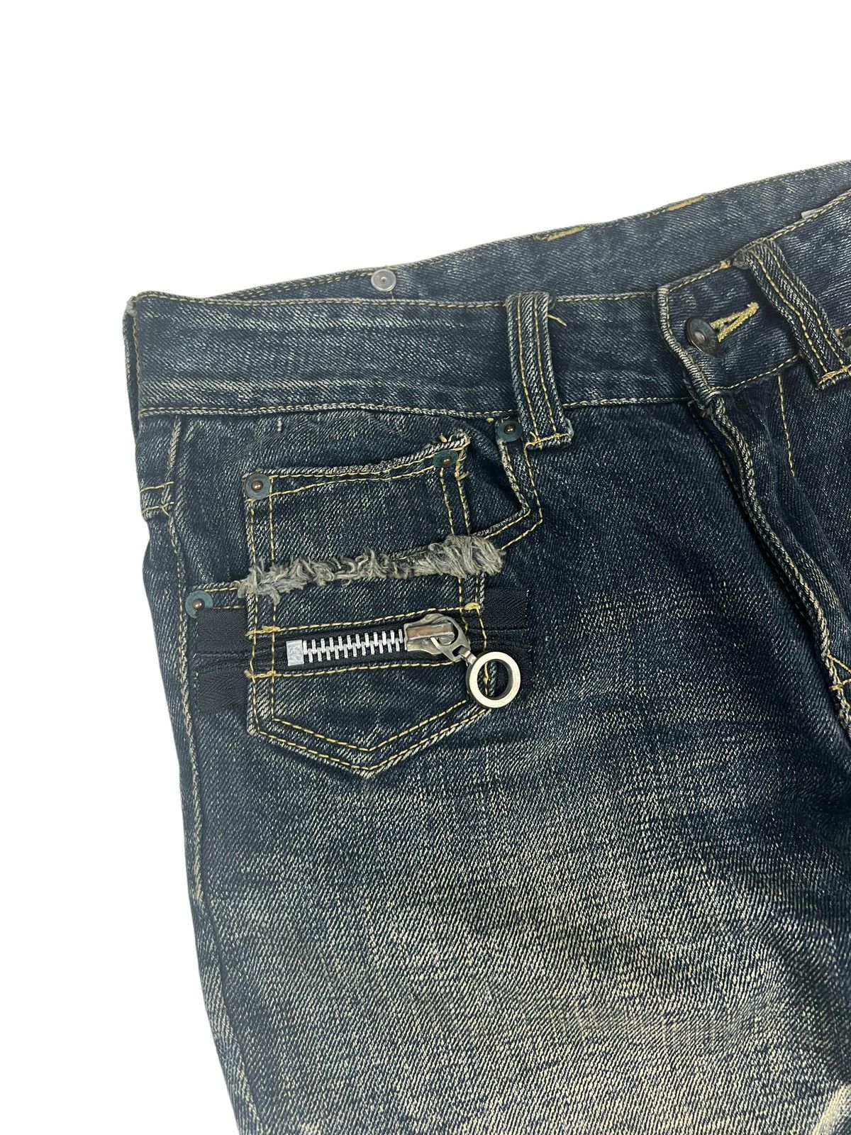 semanticdesign Semantic Design 🇯🇵 Multi Zipper Flare Denim Size US 30 / EU 46 - 8 Thumbnail
