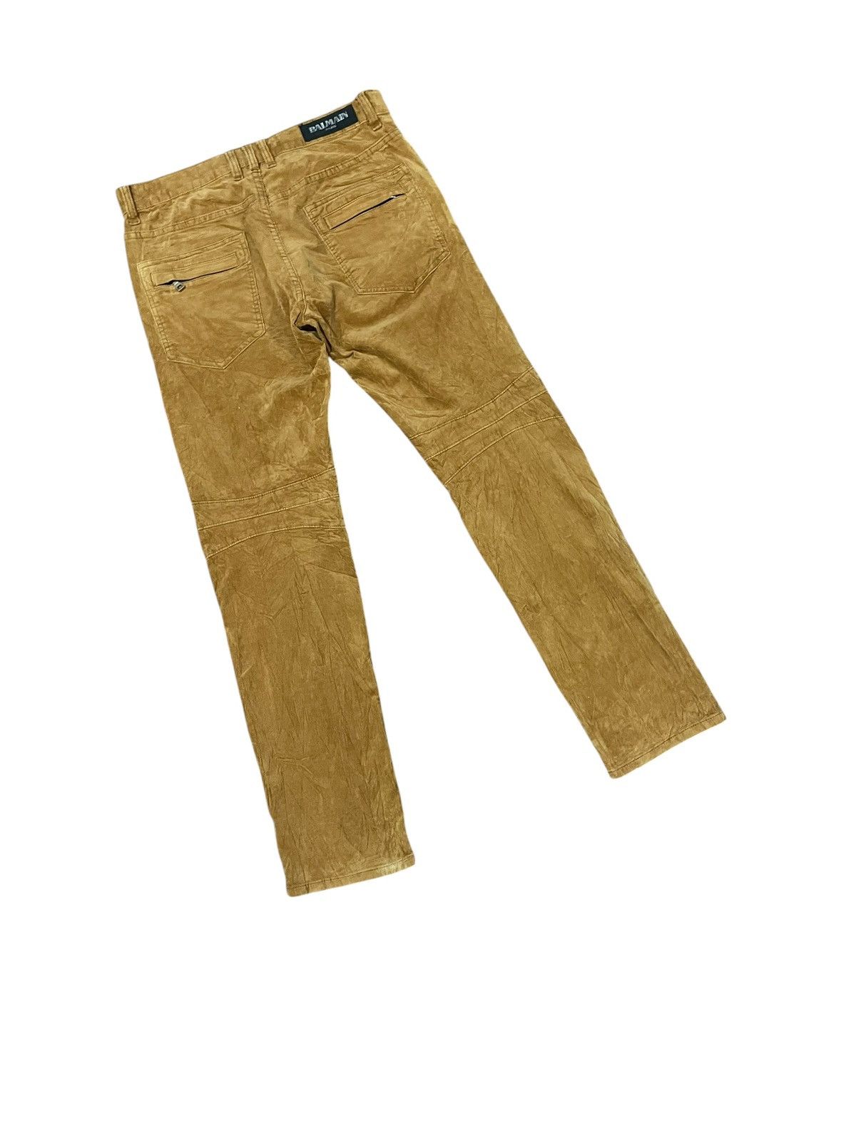 Balmain Balmain Velvet Corduroy Destroyed Pants Size US 33 - 13 Thumbnail