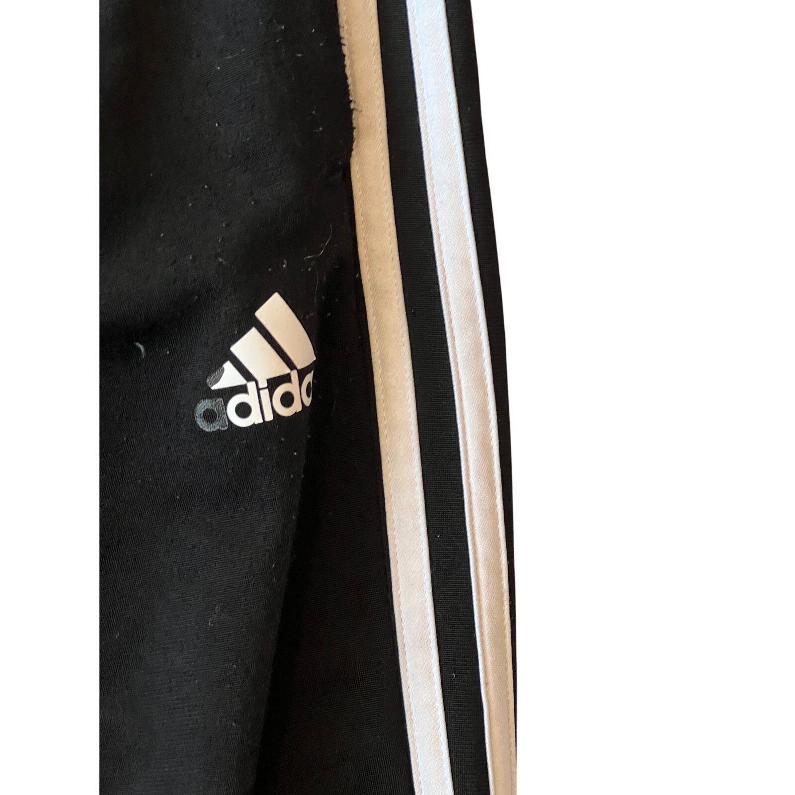 Adidas Adidas Black Track Pants Joggers Mens L Size US 38 / EU 54 - 3 Thumbnail