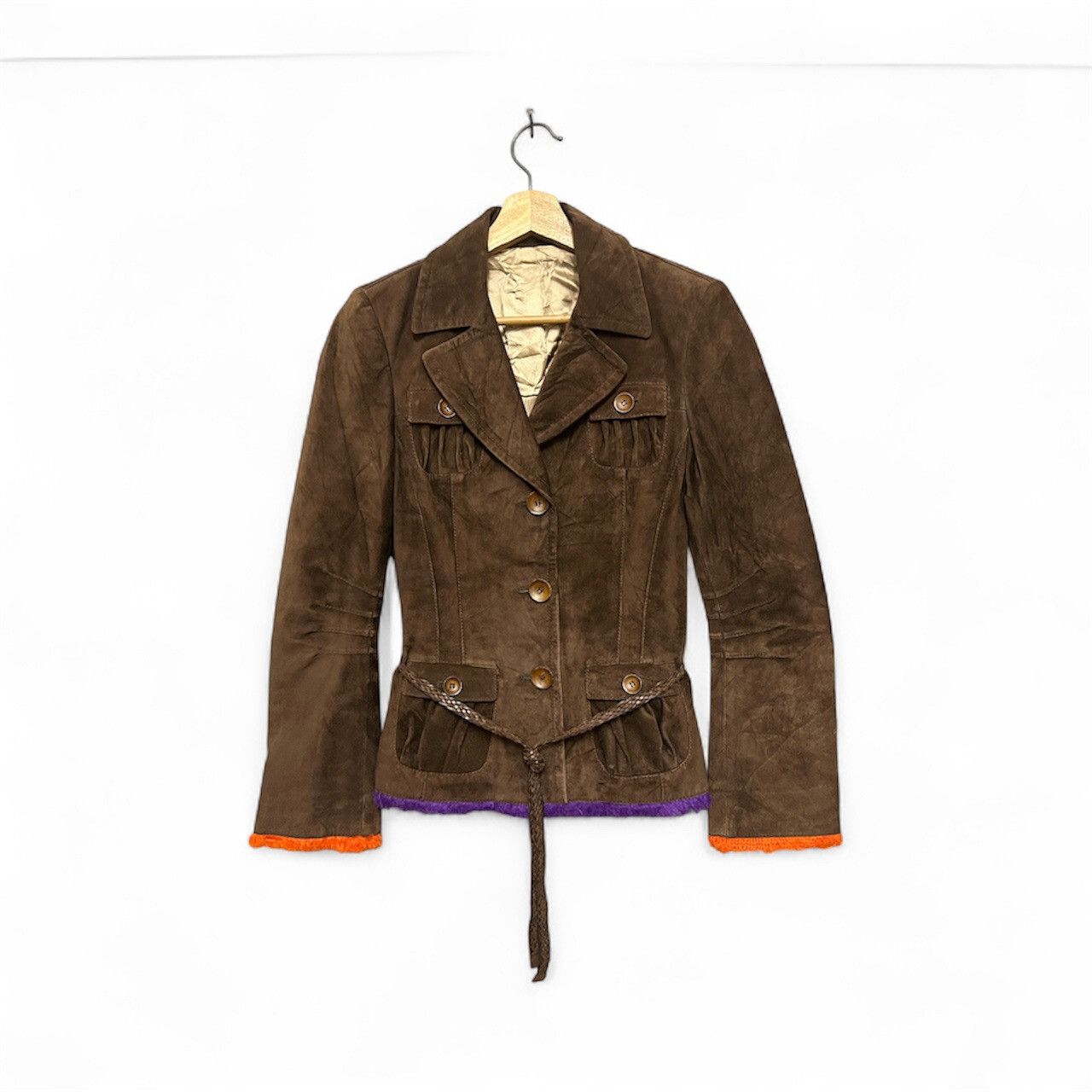 317.Rick Owens Leather Jacket