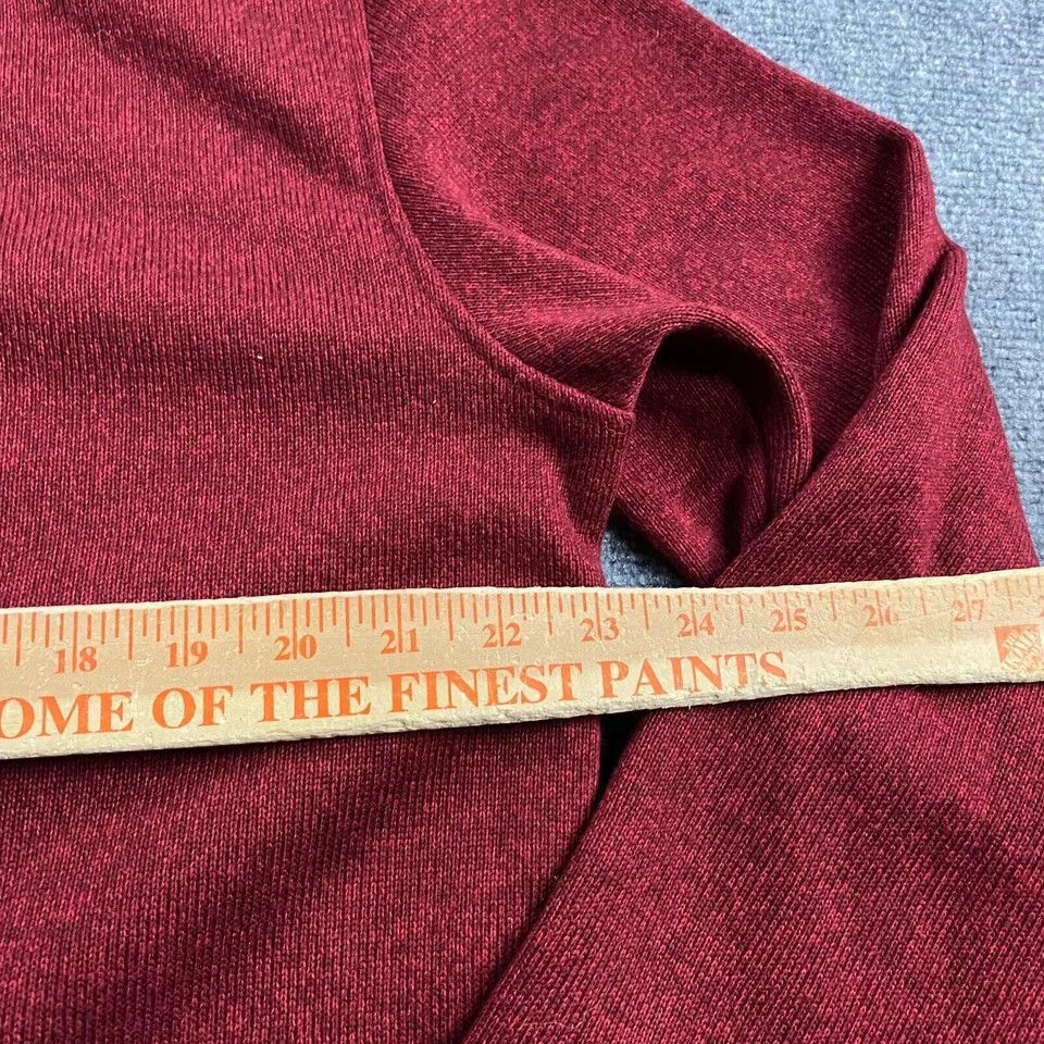 Izod Izod 1/4 Zip Pullover Men's Large Red Fleece Mock Neck Size US L / EU 52-54 / 3 - 6 Thumbnail