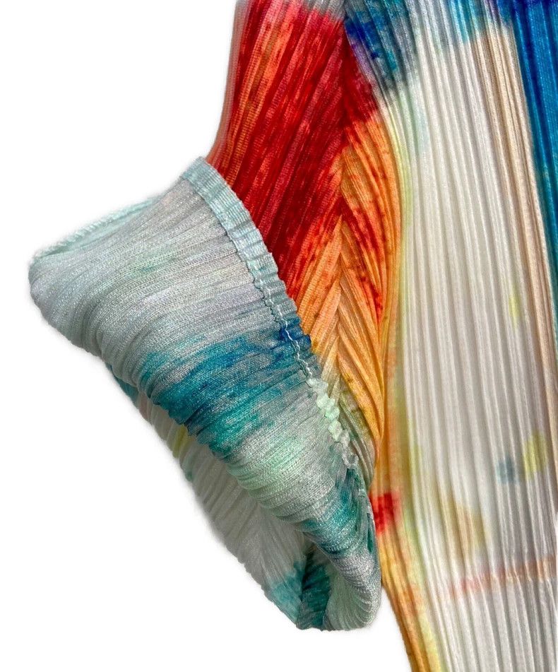 Issey Miyake Issey Miyake size:3 Flowing pigment short dress Size S / US 4 / IT 40 - 4 Thumbnail
