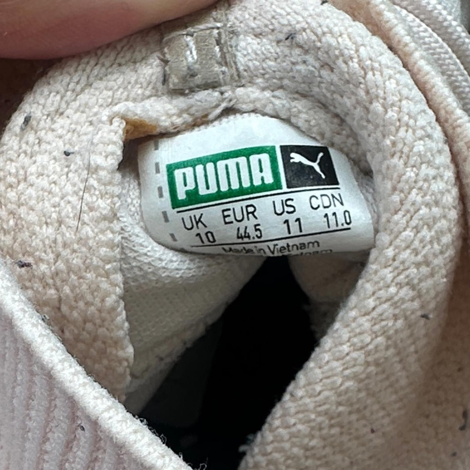 Puma Puma High-Top Sneakers in Cream and Black Size US 11 / EU 44 - 2 Thumbnail