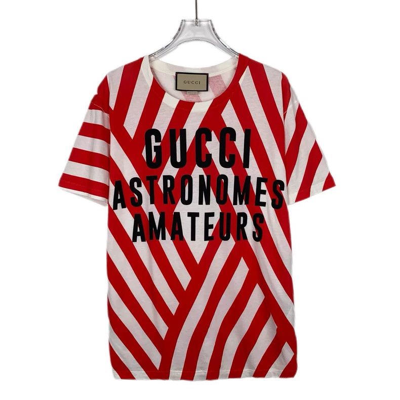 Gucci Gucci Logo printed striped round-neck color-blocked cotton Size US XS / EU 42 / 0 - 1 Thumbnail