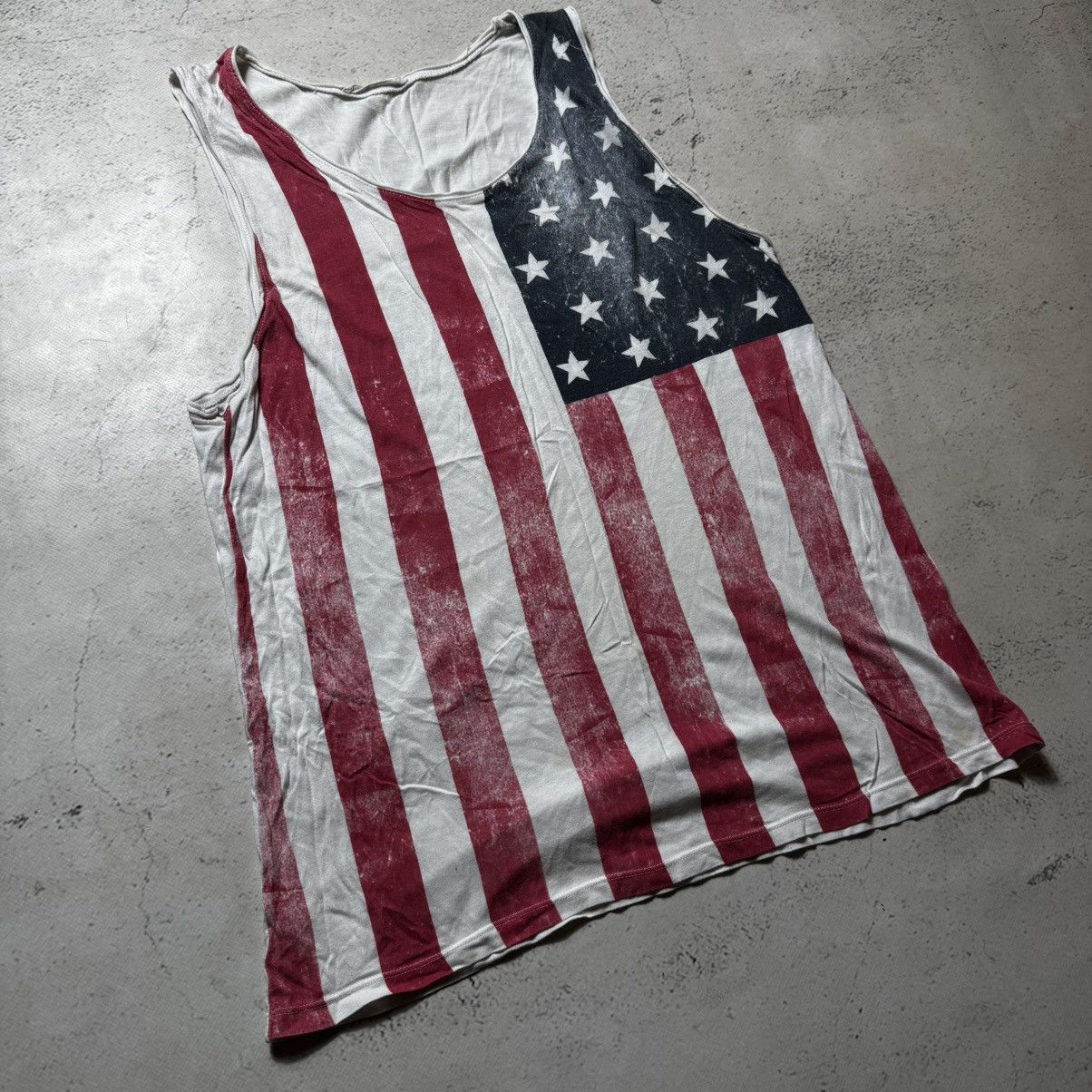 If Six Was Nine vintage t shirt with american flag netspend rich amiri style Size US L / EU 52-54 / 3 - 1 Thumbnail