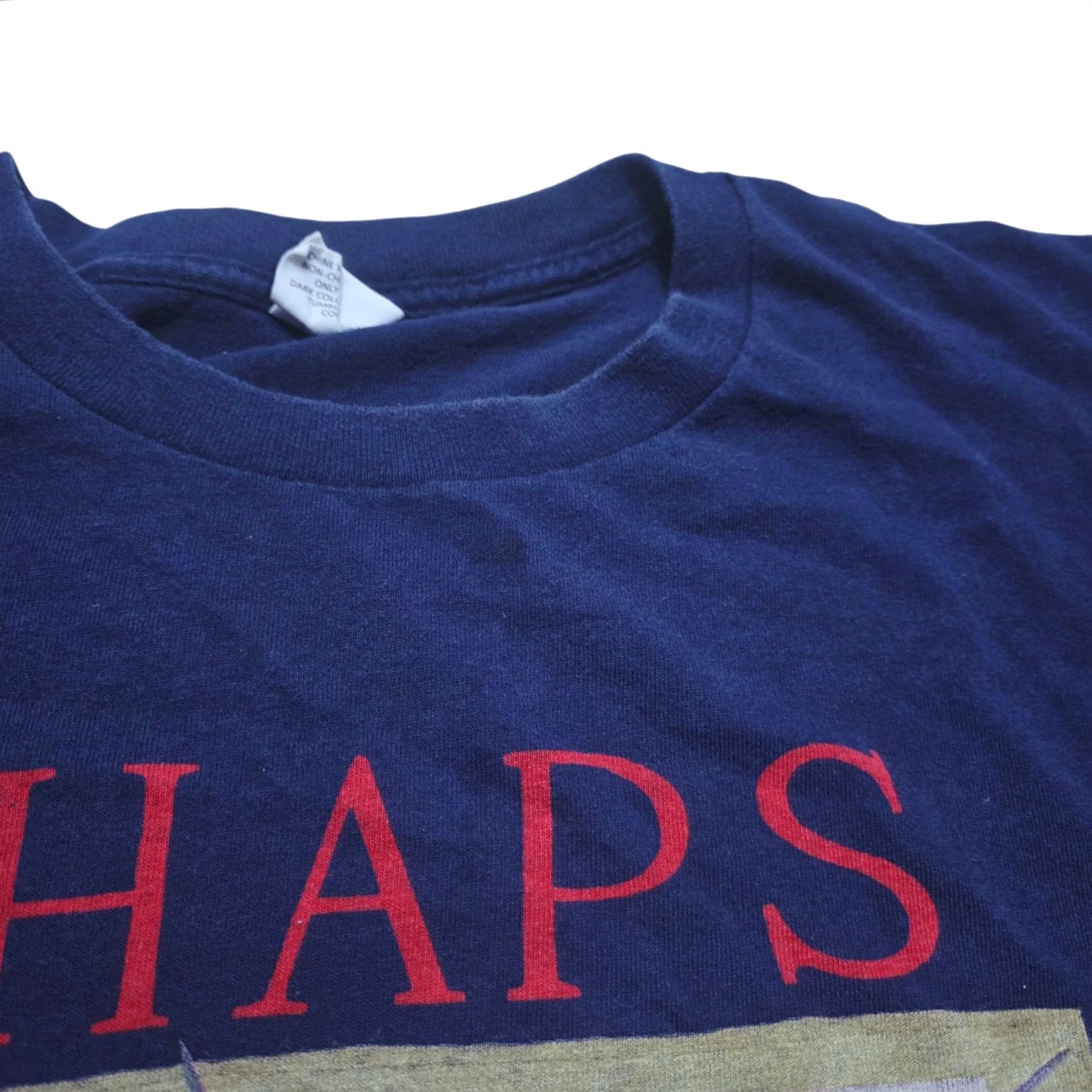 Ralph Lauren VINTAGE Ralph Lauren Chaps Fish Graphic T-Shirt Navy XL Mens 90s Sports Logo Crew Neck Short Sleeve Blue 1990s Size US XL / EU 56 / 4 - 2 Thumbnail