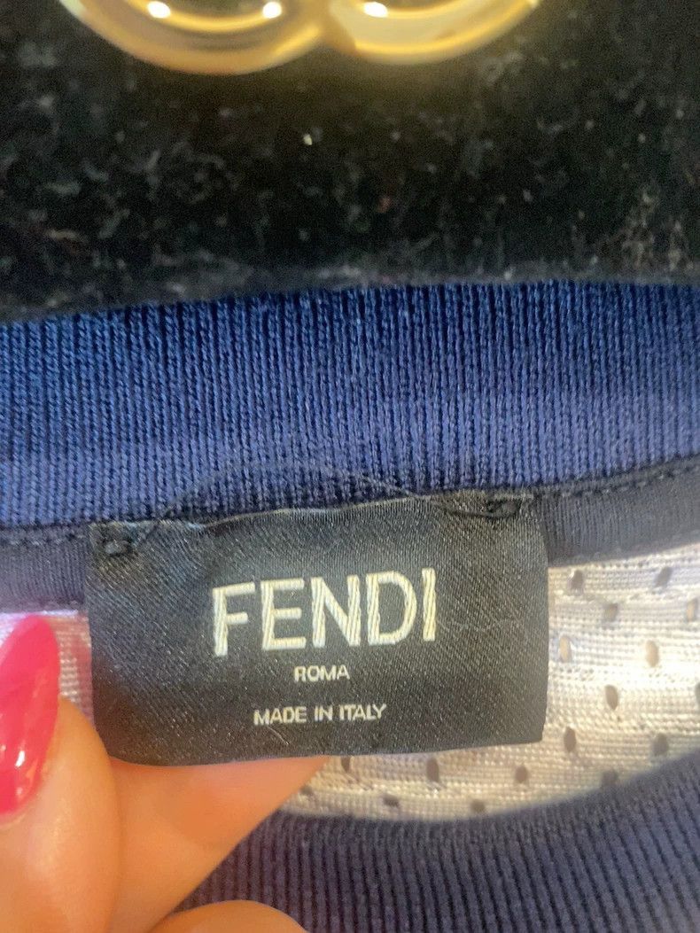 Fendi FENDI Classic Short Sleeve TShirt Size M Size US M / EU 48-50 / 2 - 7 Thumbnail