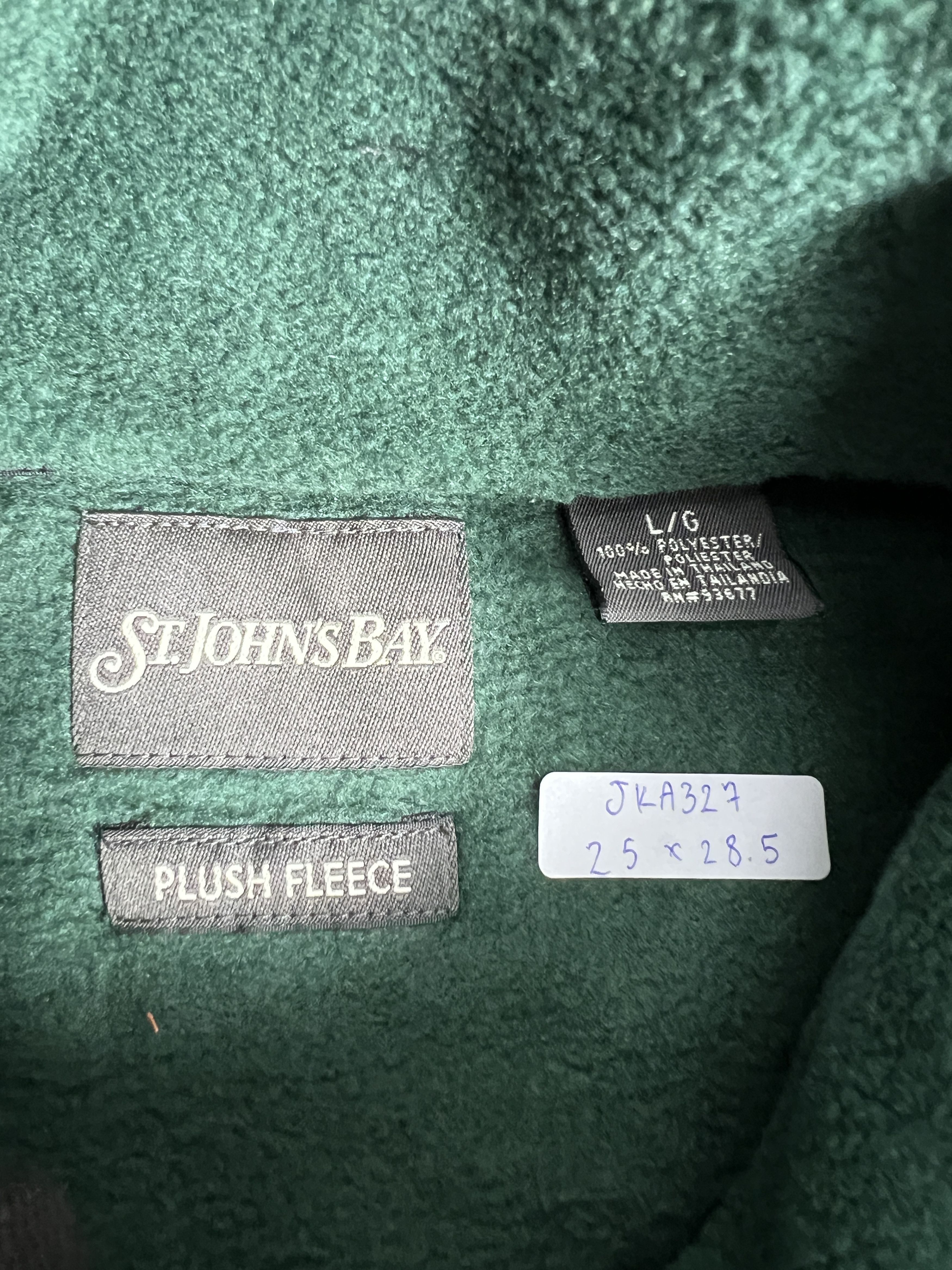 St. Johns Bay St.John's Bay Plush Fleece Vest (L) JKA327 Size US L / EU 52-54 / 3 - 2 Thumbnail