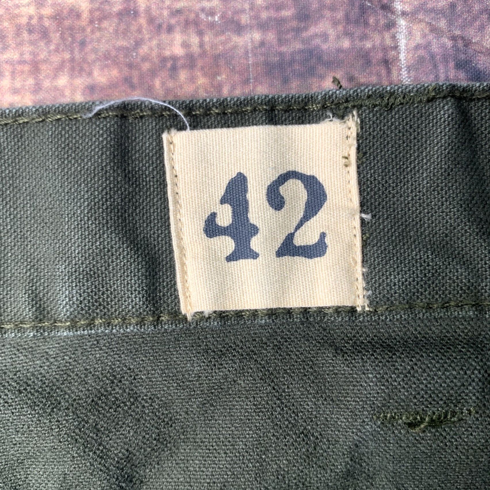Vintage Red Head Carpenter Shorts Green Mens 42 Canvas Workwear Cargo OFS Size US 42 / EU 58 - 5 Thumbnail
