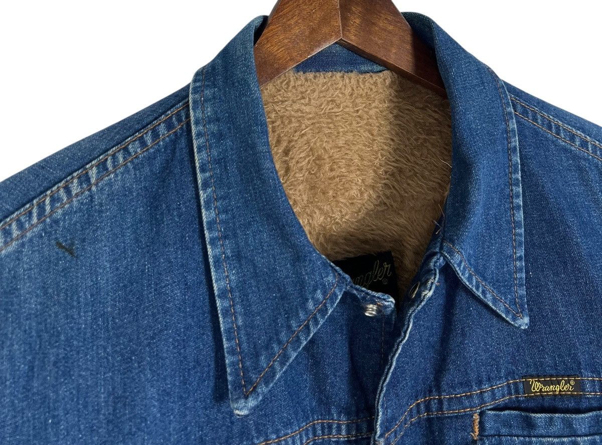Wrangler 70s-80s Vintage Wrangler 229MJL Denim Bomber Jacket Size US M / EU 48-50 / 2 - 8 Thumbnail