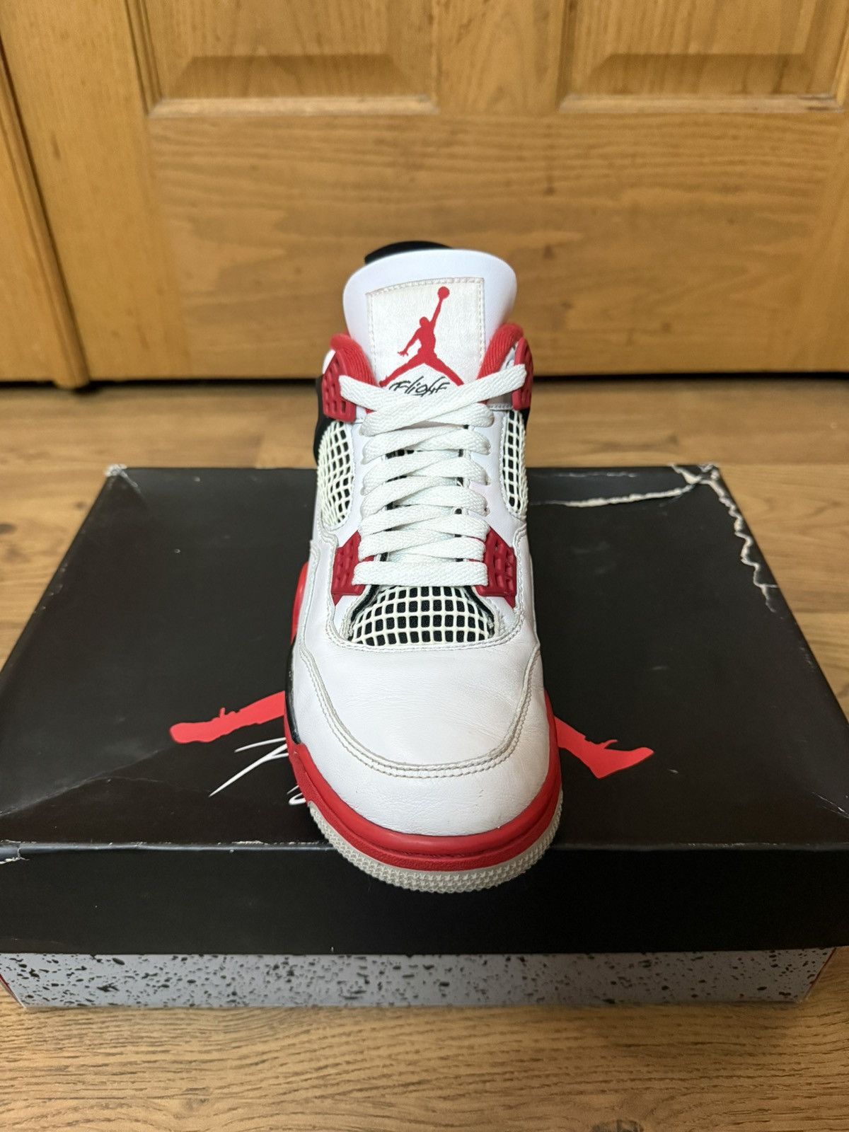 Jordan Brand Air Jordan 4 “Fire red” OG Size 7.5M Size US 7.5 / EU 40-41 - 8 Thumbnail