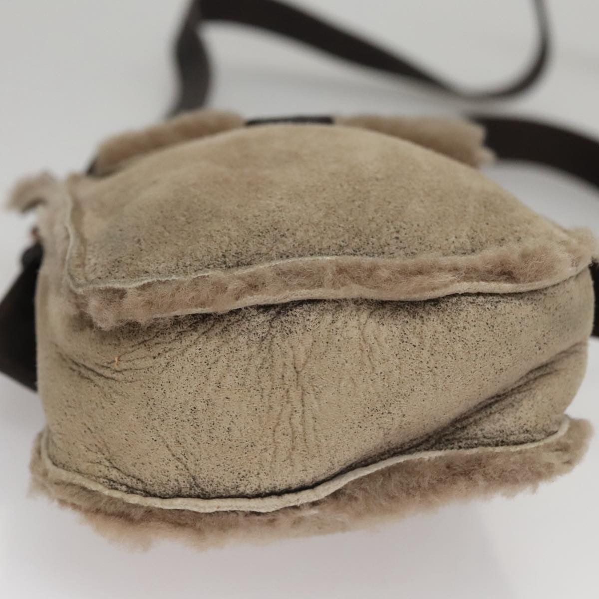 Celine CELINE Shoulder Bag Mouton Beige Size ONE SIZE - 5 Thumbnail