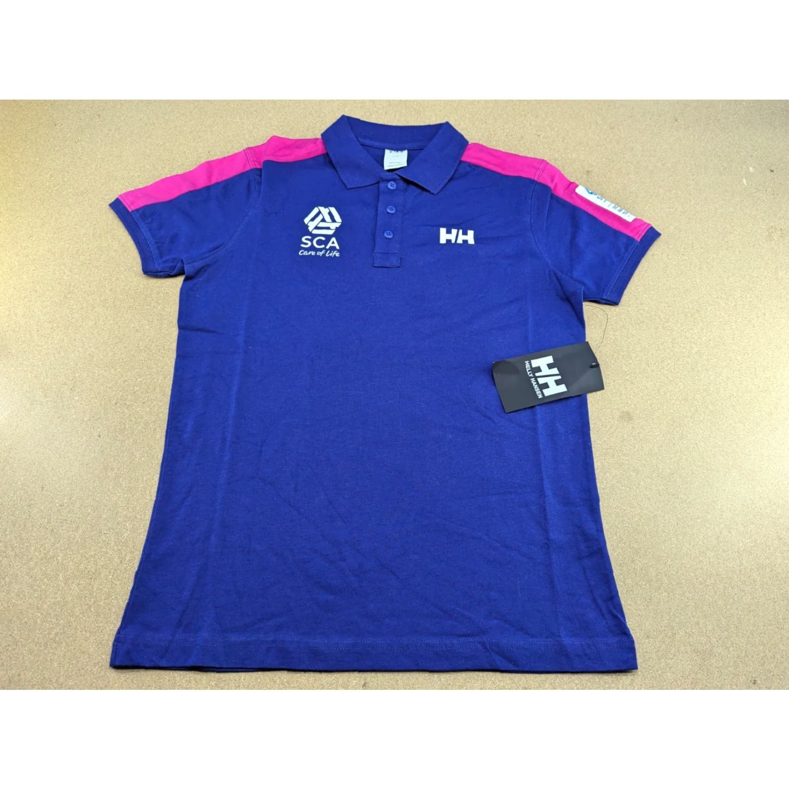 Helly Hansen Helly Hansen Ocean Racing Team 2014 Polo Shirt Mens Size S Blue Short Sleeves Polo Shirt Mens S Blue Short Sleeves Size US S / EU 44-46 / 1 - 2 Thumbnail