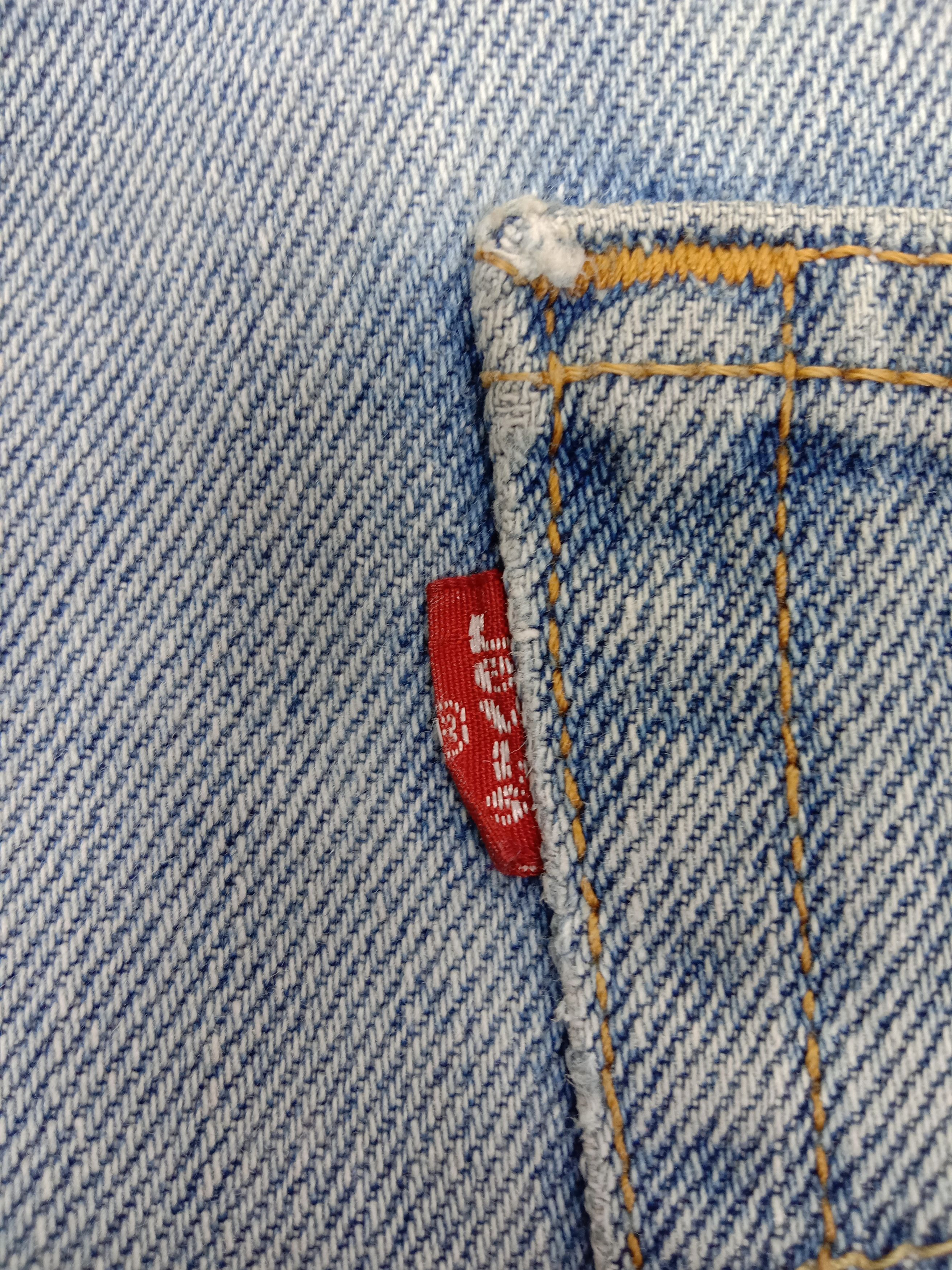 Levi's Vintage Levi's 505 Jeans Light Wash Regular Fit Denim Size US 29 - 11 Thumbnail
