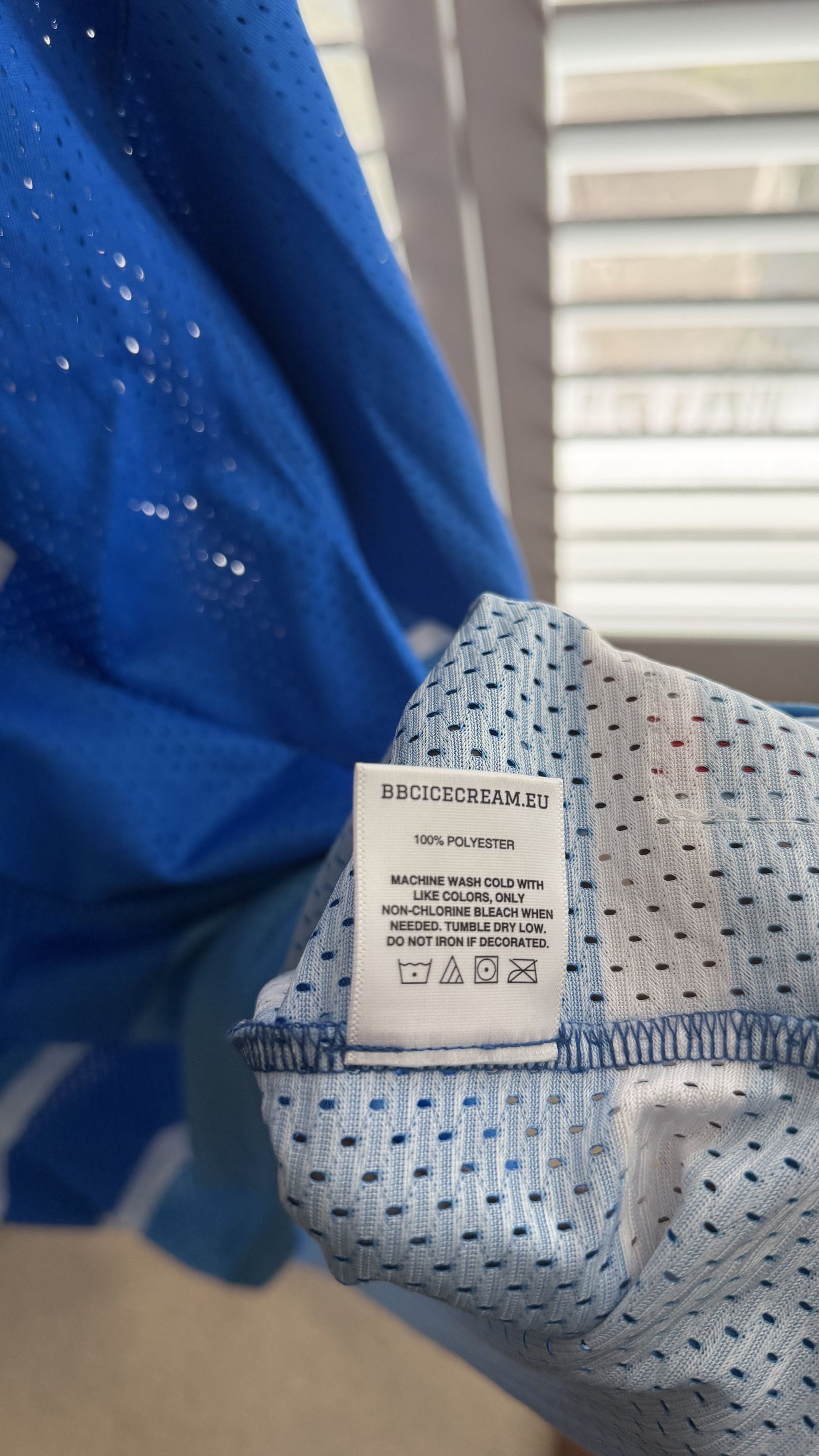 Icecream ICECREAM by Billionaire Boys Club Blue Mesh Hockey Jersey Size US L / EU 52-54 / 3 - 5 Thumbnail
