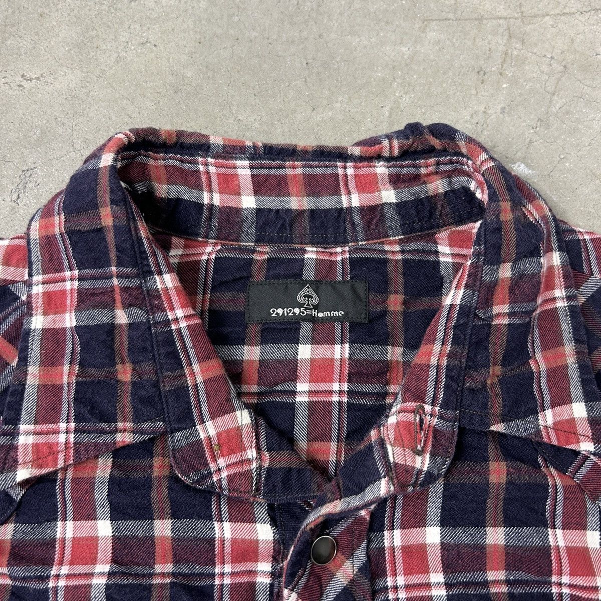 Hysteric Glamour × Japanese Brand × Vintage 291295=Homme Western Pearl Flannel Size US M / EU 48-50 / 2 - 11 Thumbnail