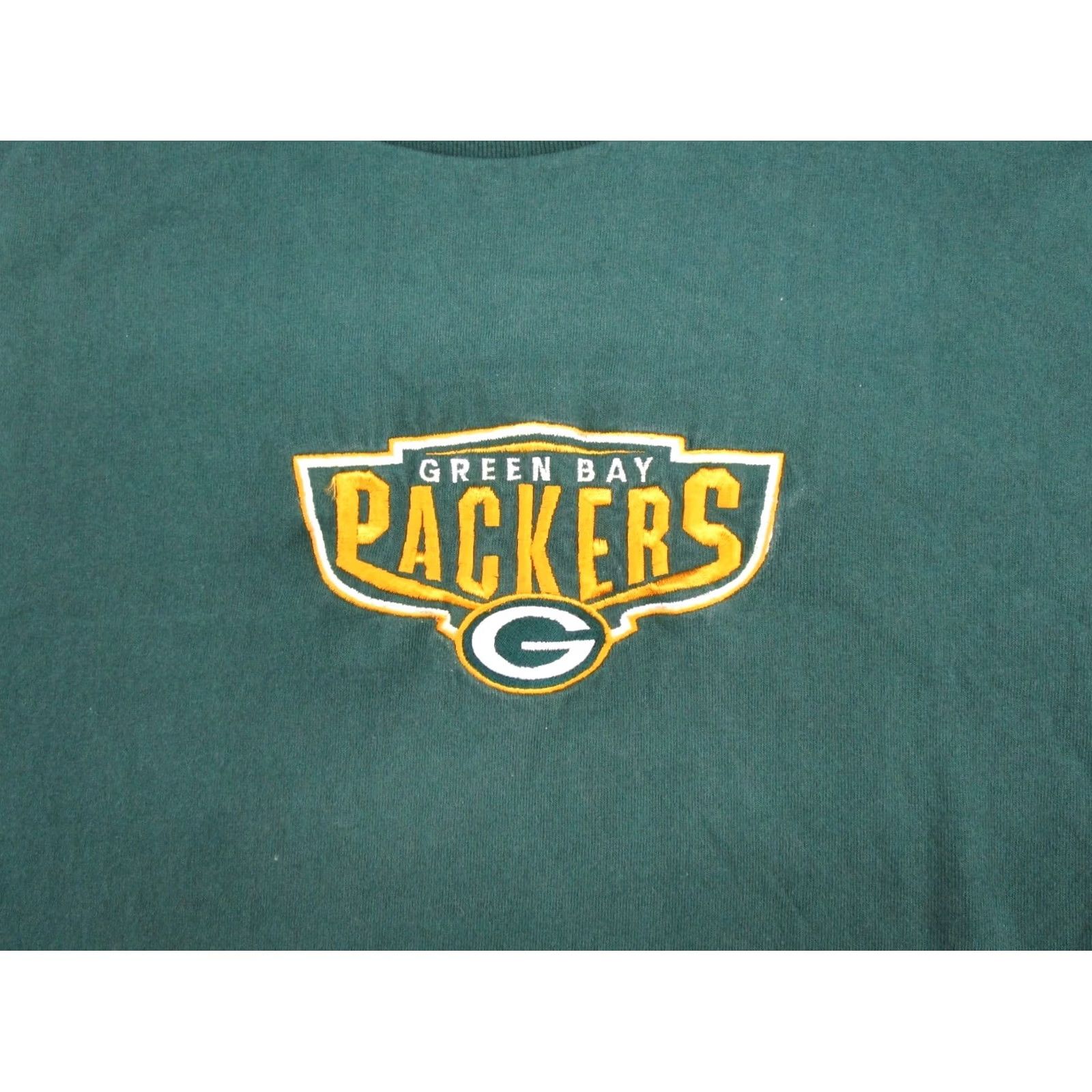 Starter VINTAGE Green Bay Packers Embroidered Starter T-Shirt Mens SZ L USA Made NFL 90s Shirt Mens L Green Embroidered 90s Weekday Mens Risk Size US L / EU 52-54 / 3 - 2 Thumbnail