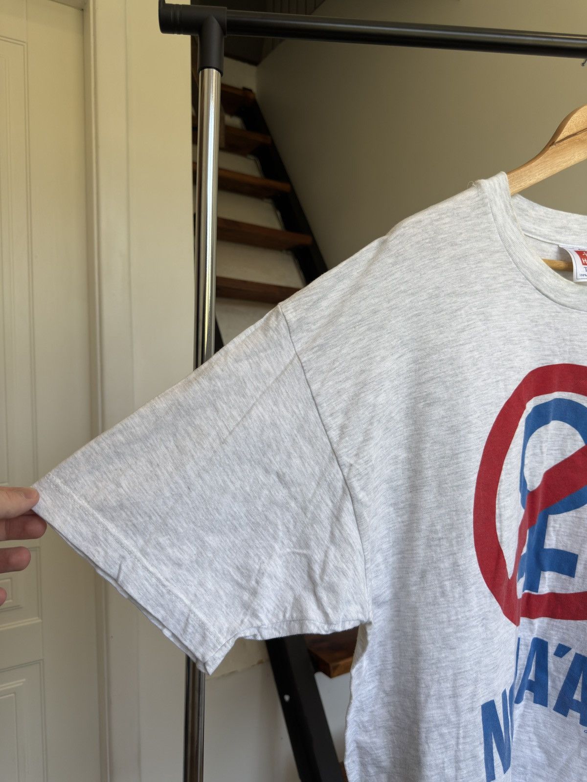 Hanes No Maam Tee Funny Married With Children TV Show Retro Shirt Size US XL / EU 56 / 4 - 4 Thumbnail