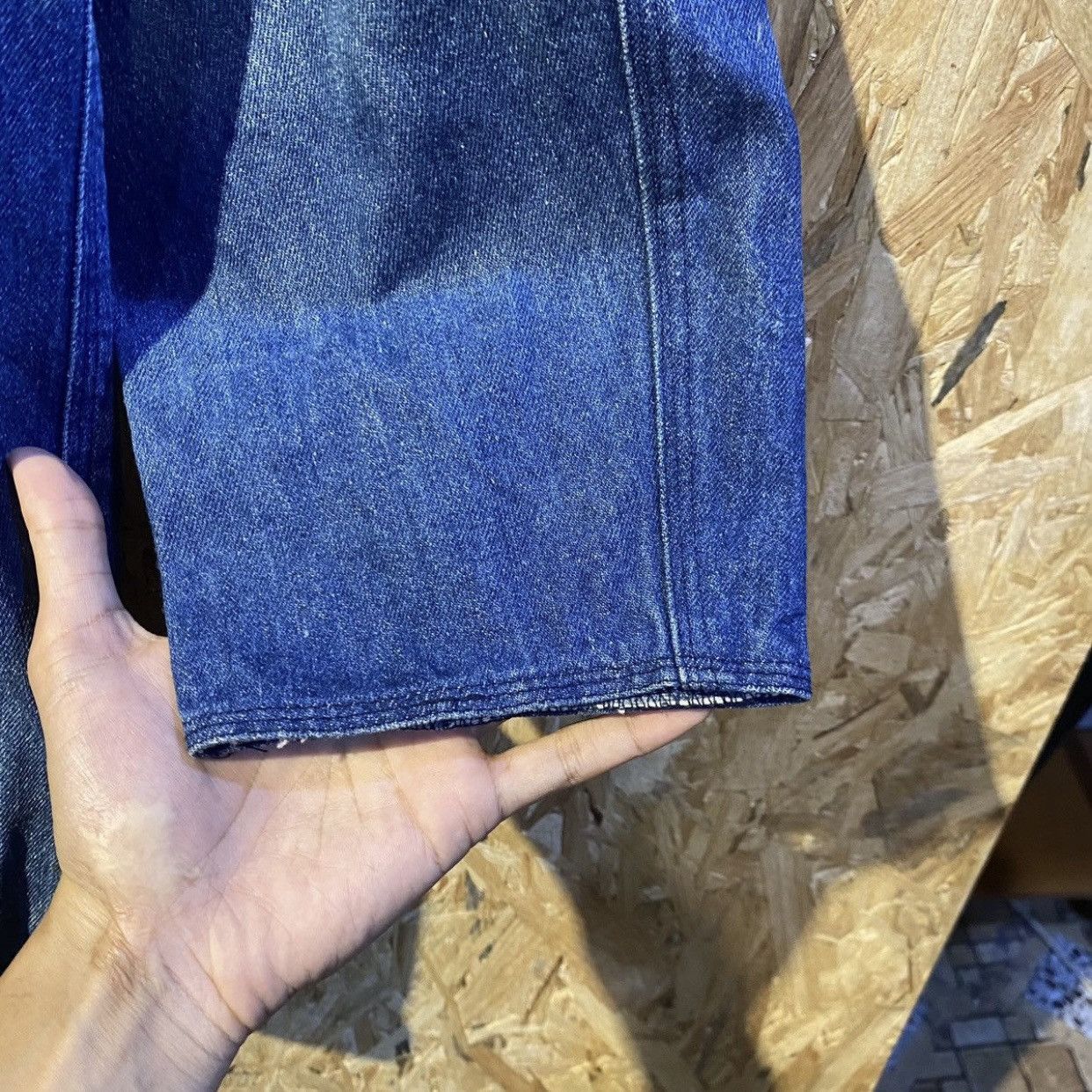 Members Only × Vintage 90s Members Only Denim Workwear Coat Jackets Size US XL / EU 56 / 4 - 6 Thumbnail