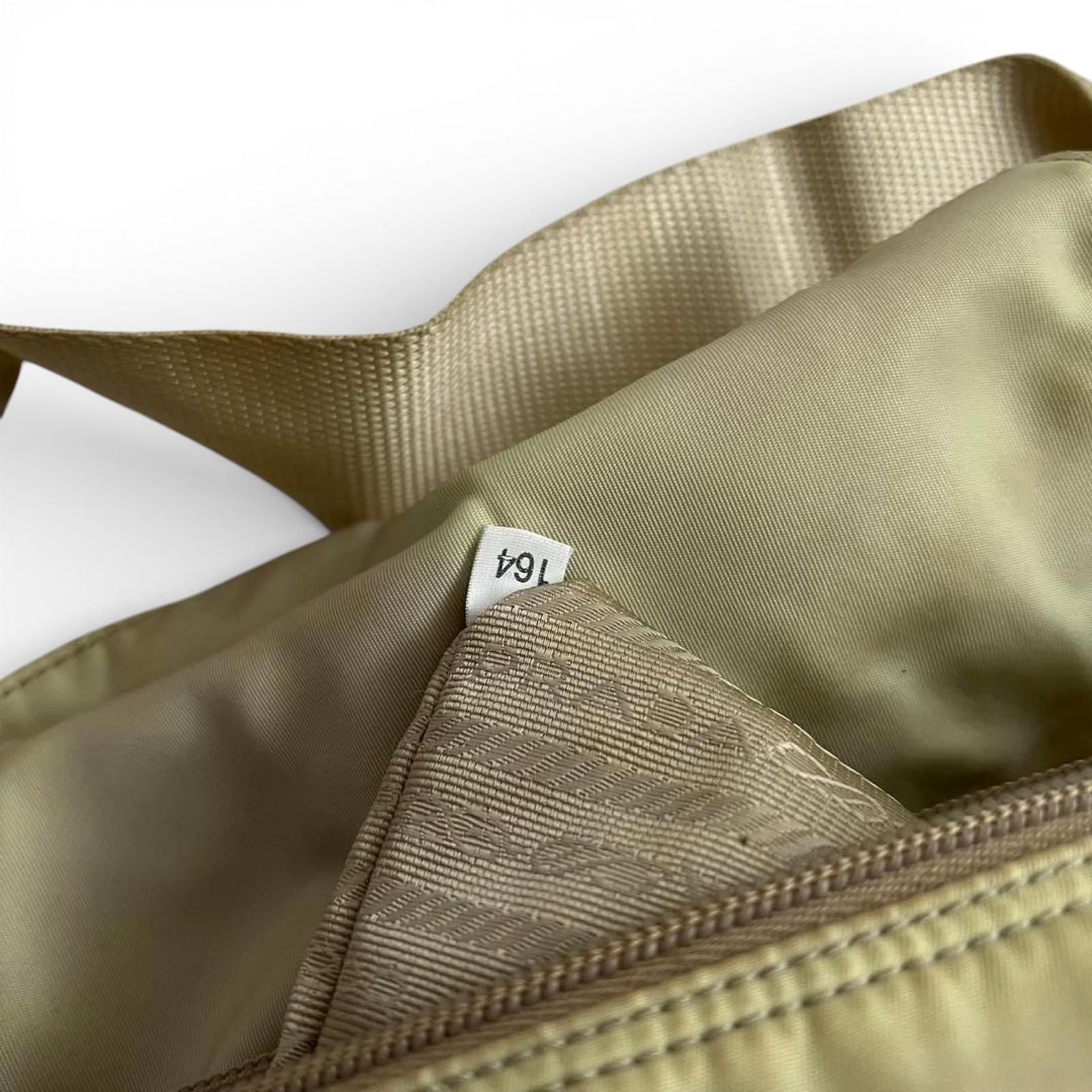 Prada Prada - Shoulder Bag Beige Nylon Size ONE SIZE - 7 Thumbnail