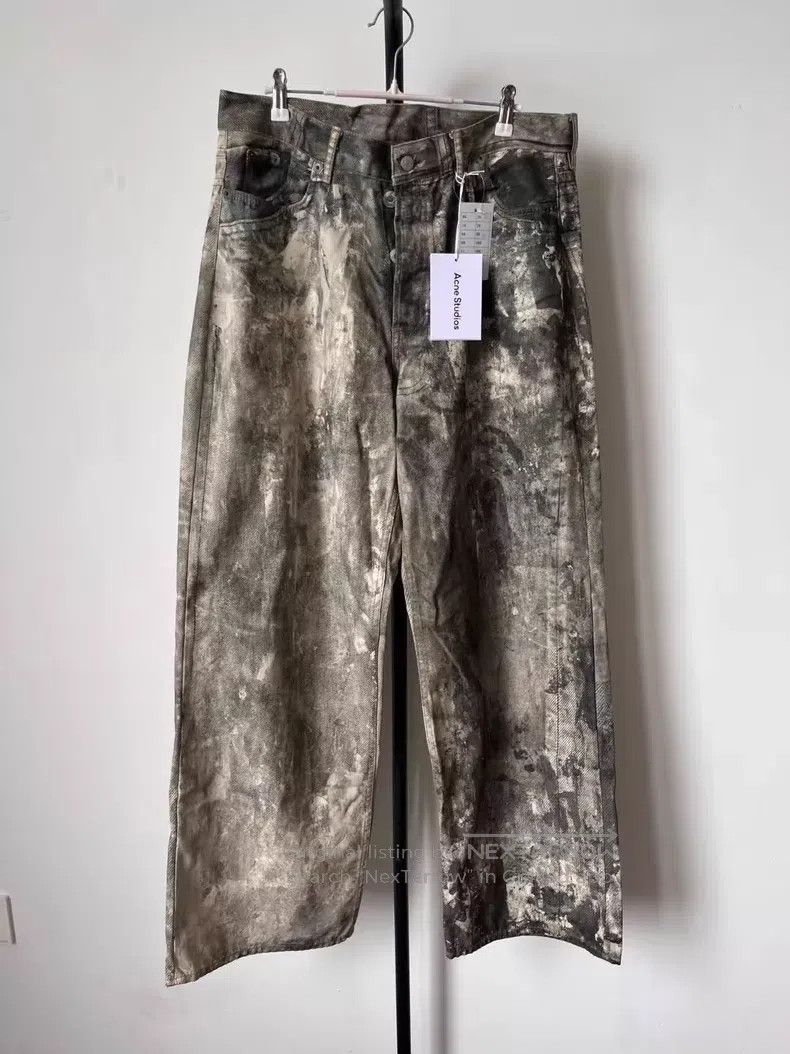 Acne Studios Acne Studios FW23 Denim Series, Dirty Dye Desert Camouflag Size US 36 / EU 52 - 1 Thumbnail