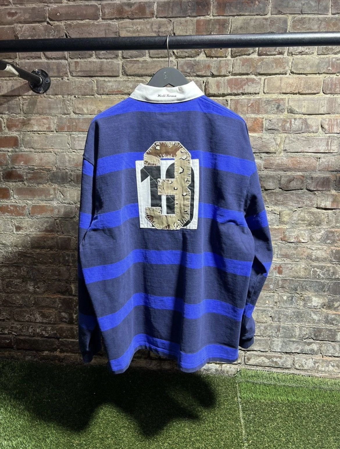 Supreme Supreme Stripe Rugby Size US XL / EU 56 / 4 - 2 Thumbnail