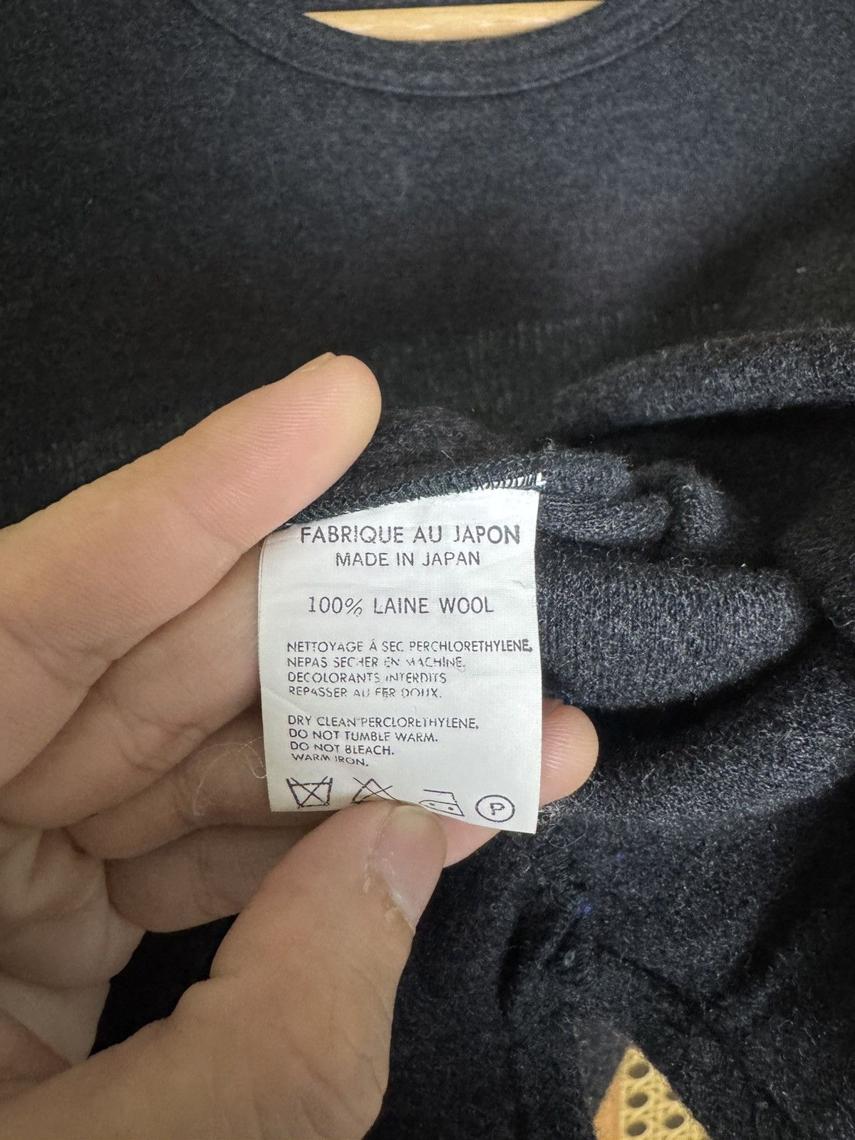 Y's Y’s bu Yohji Yamamoto Wool sweatshirt Size US S / EU 44-46 / 1 - 4 Thumbnail
